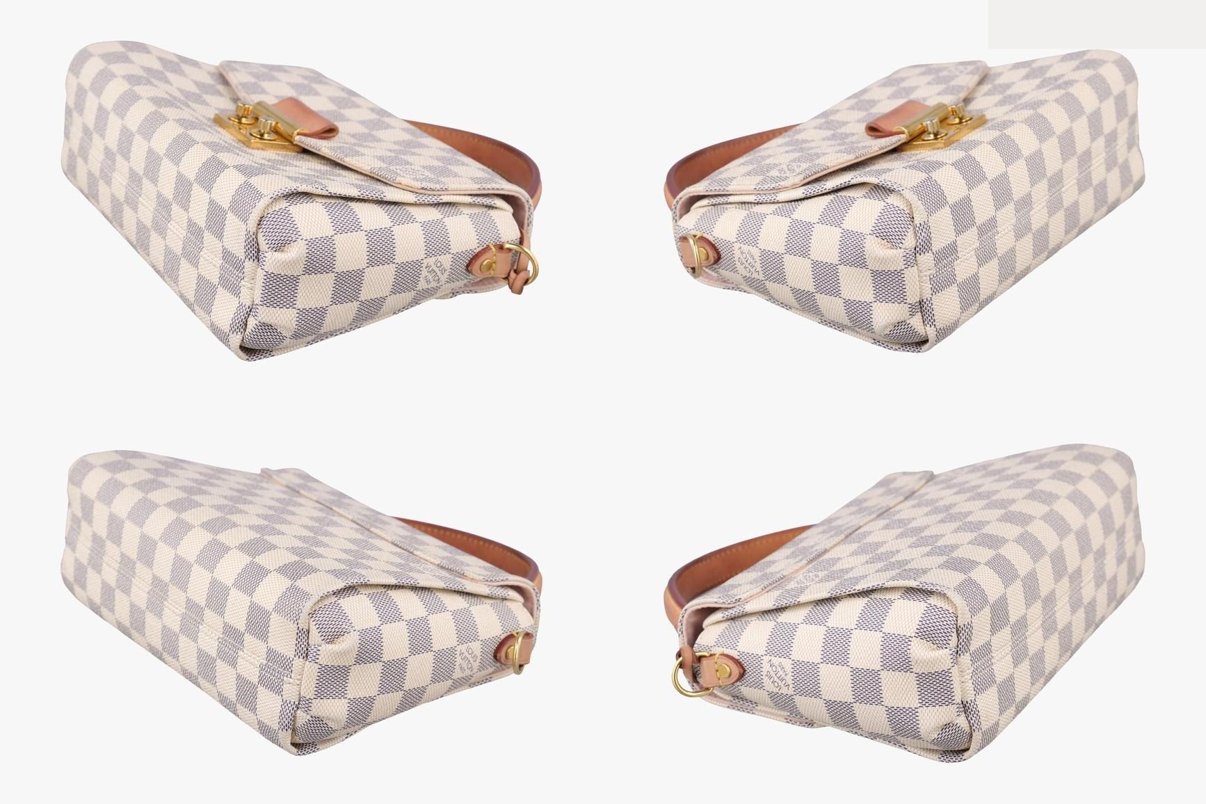Croisette Damier Canvas Azur — view 4