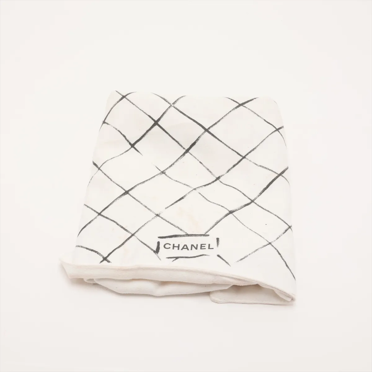 [Individually packaged] Chanel Matelassé 25 Caviar Skin Double Flap Double Chain Bag Black Gold Hardware A01112 — view 9