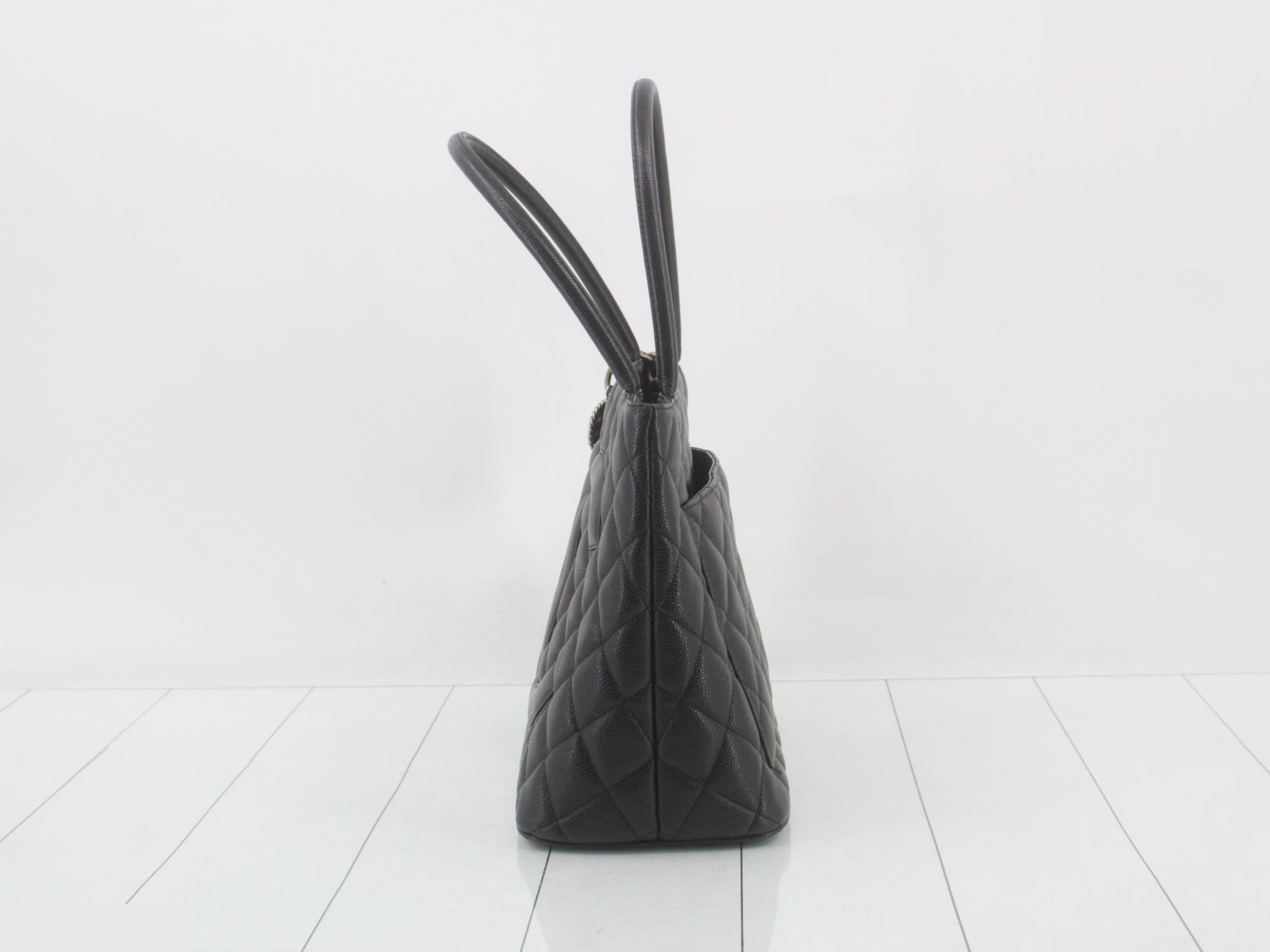 Caviar Skin Reissue Tote Bag with SV Medal — view 3