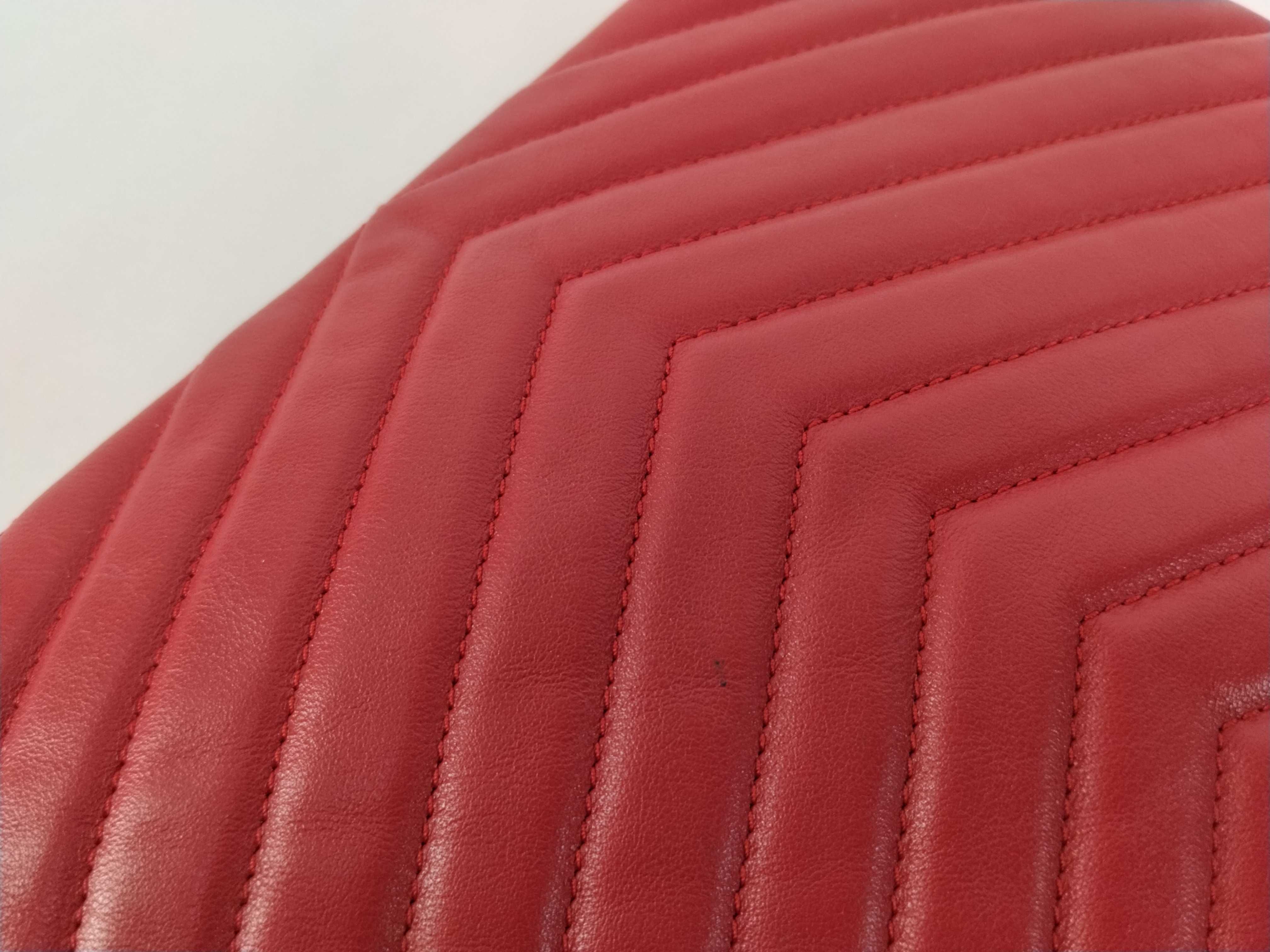 Red Calfskin Clutch Bag — view 13