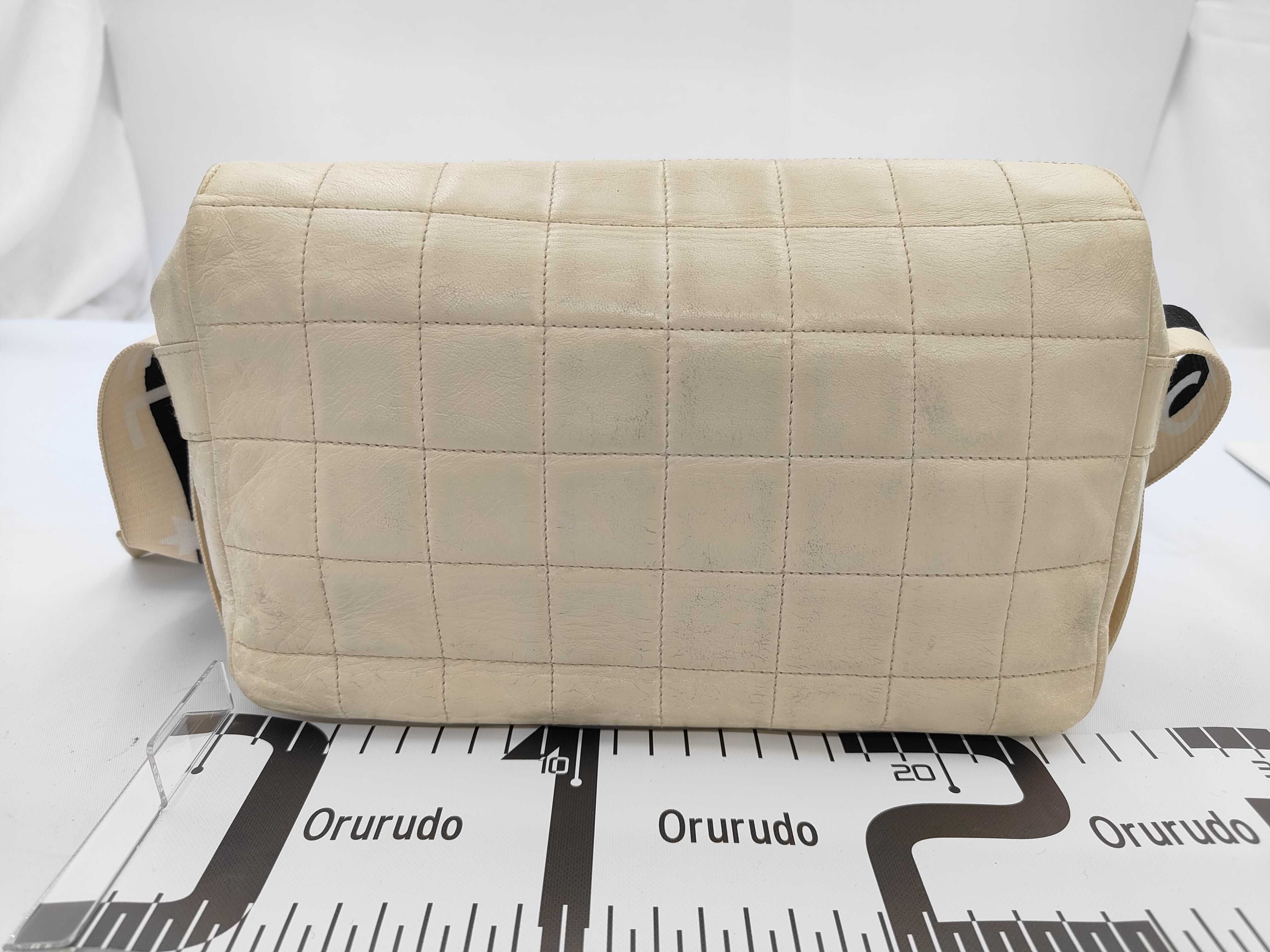 Lambskin Chocolate Bar Shoulder Bag (with seal and card) — view 2