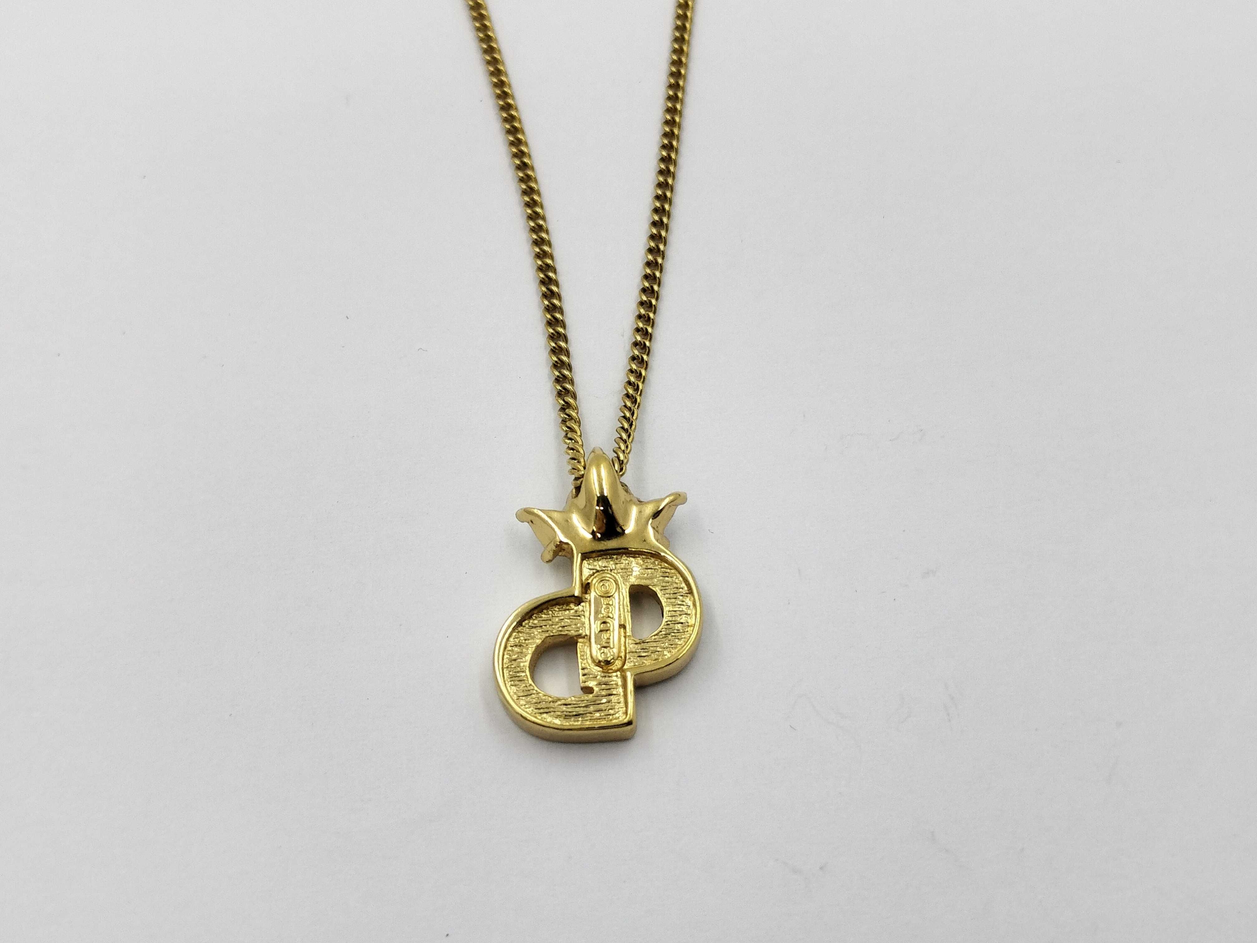 CD Rhinestone Necklace — view 2