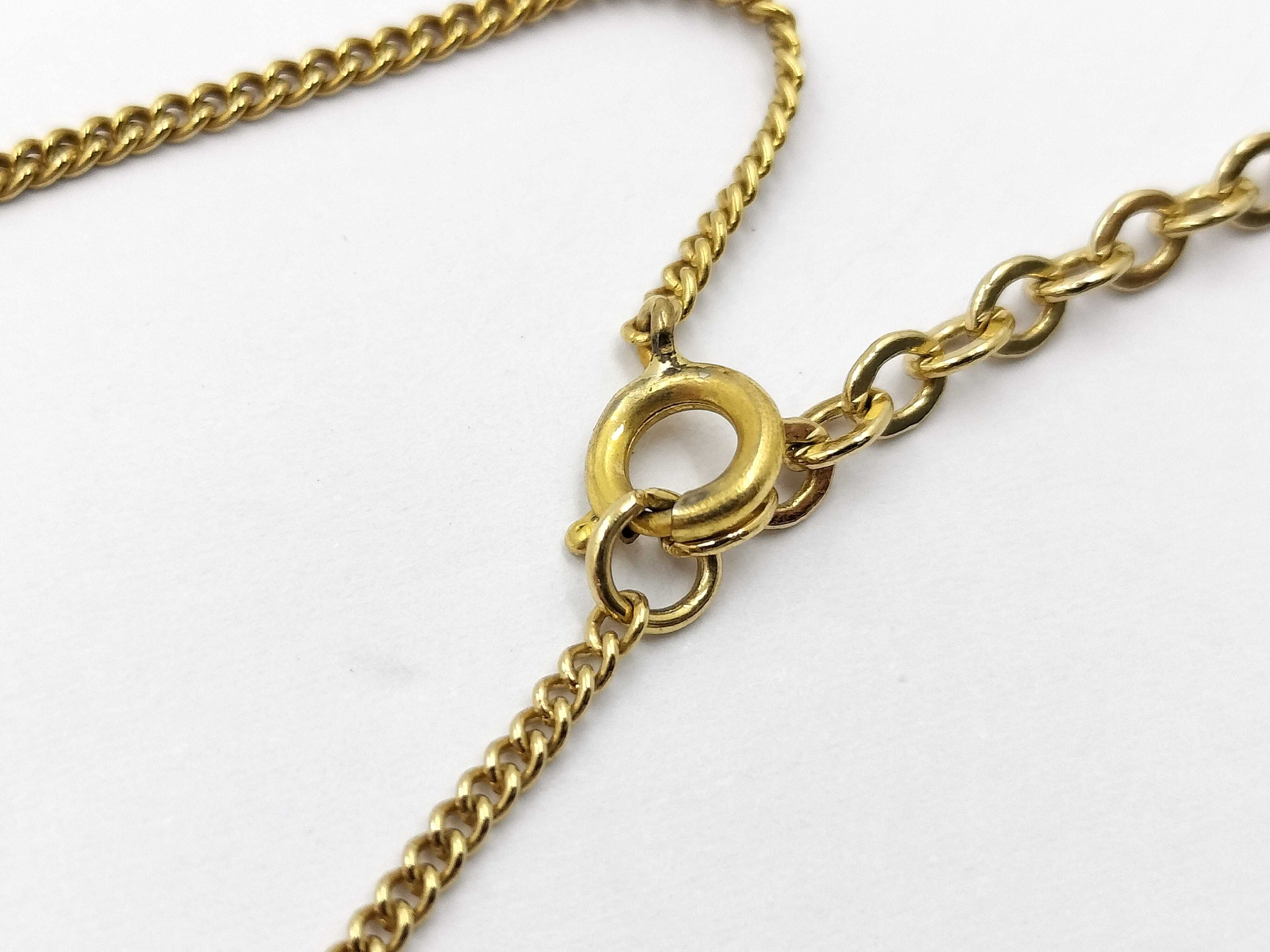 CD Rhinestone Necklace — view 4