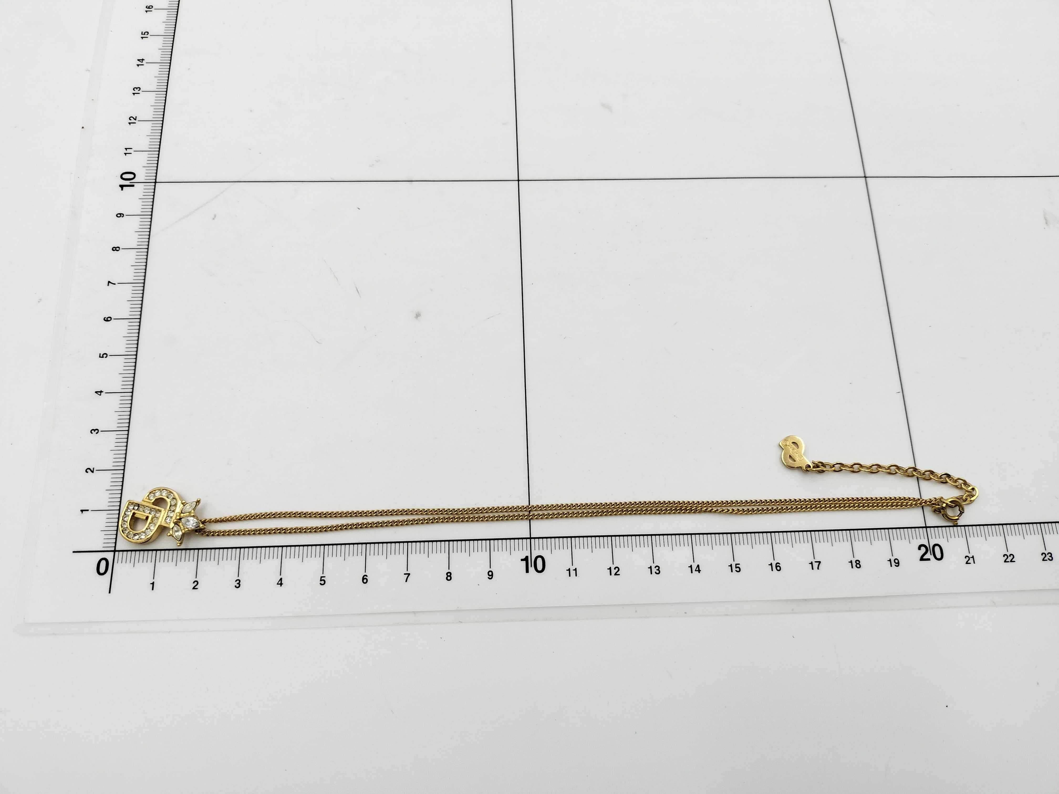 CD Rhinestone Necklace — view 7