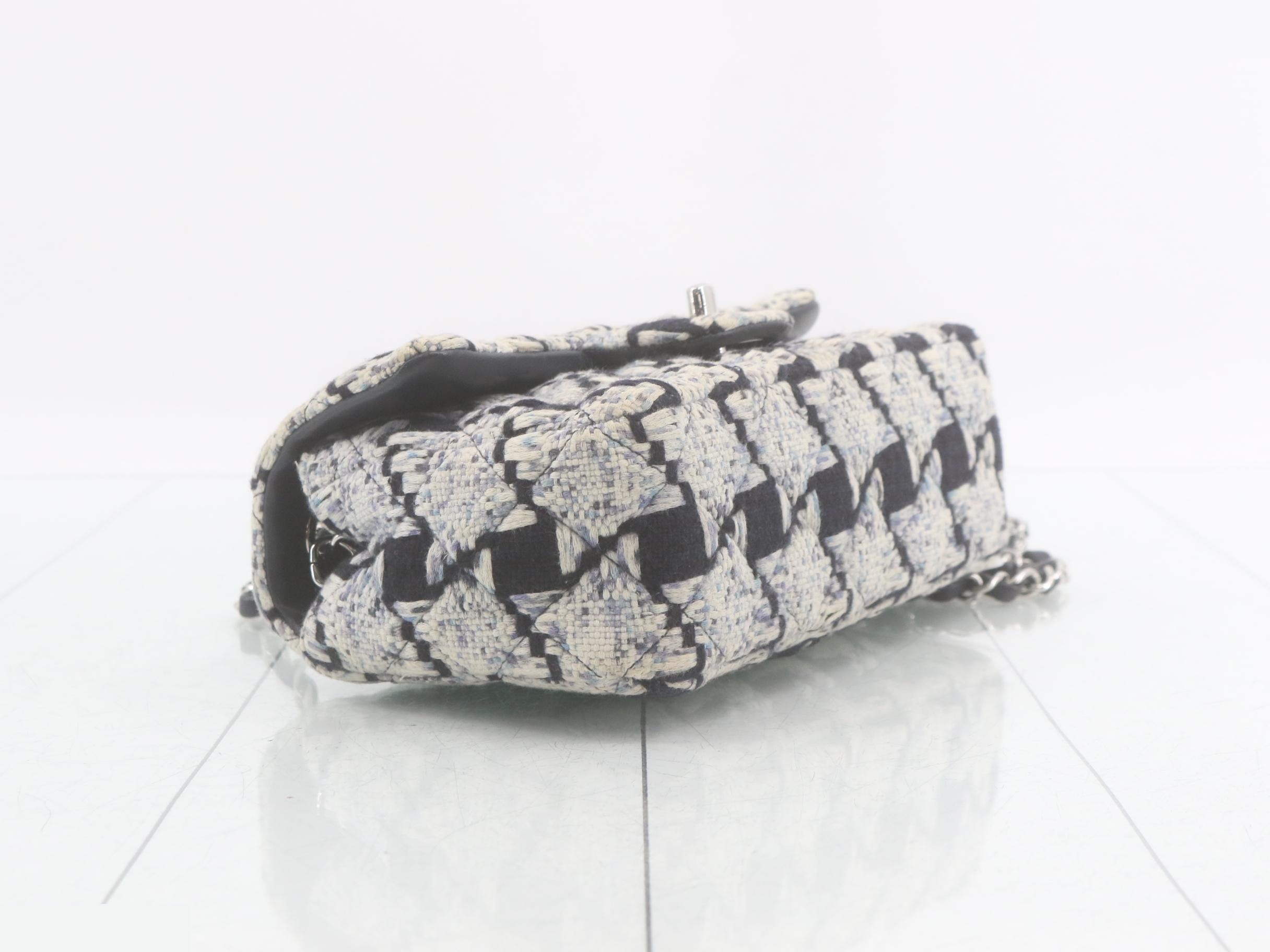 Tweed Mini Matelassé Shoulder Bag — view 5