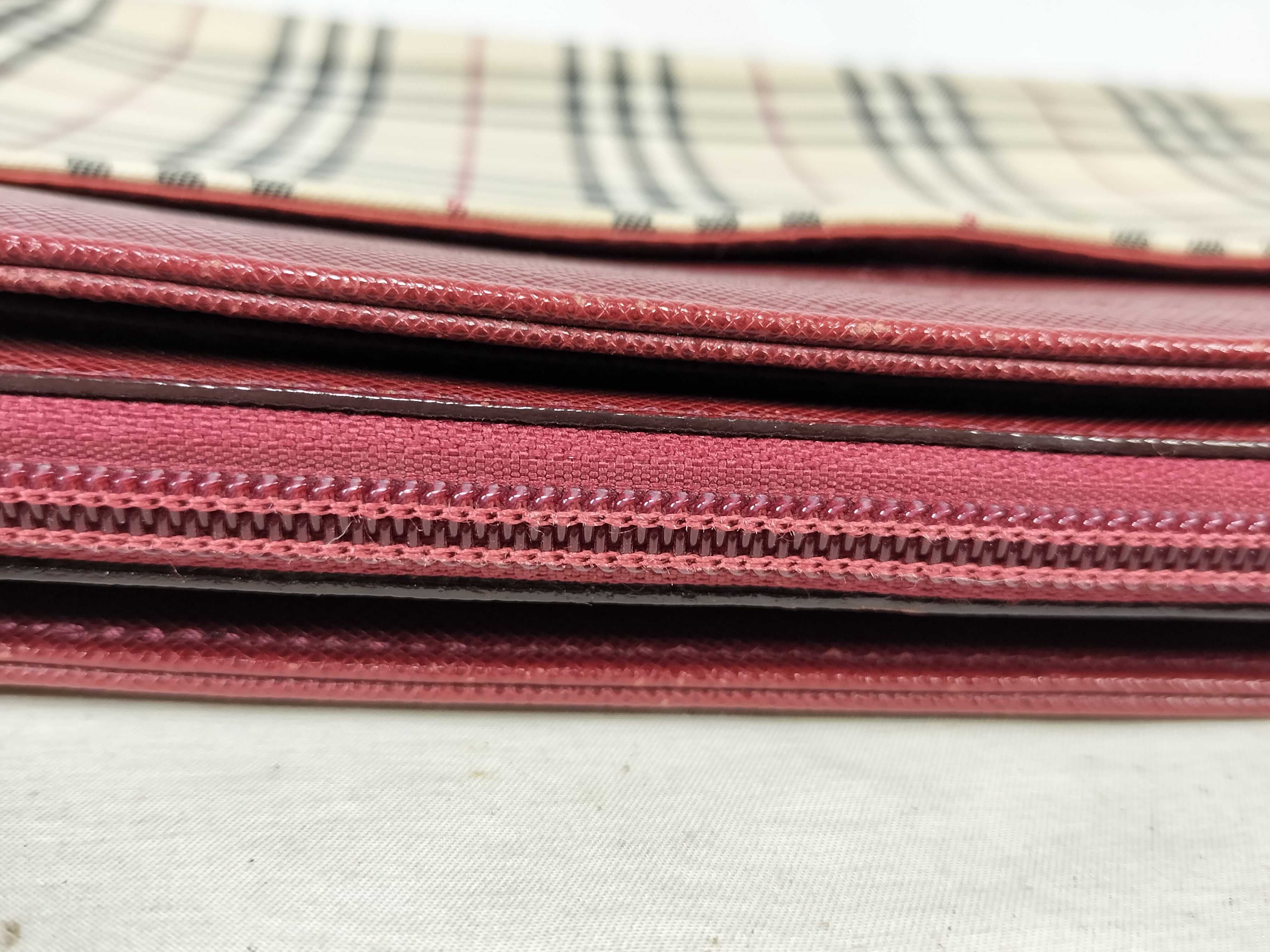 Nova Check Leather Shoulder Bag — view 6