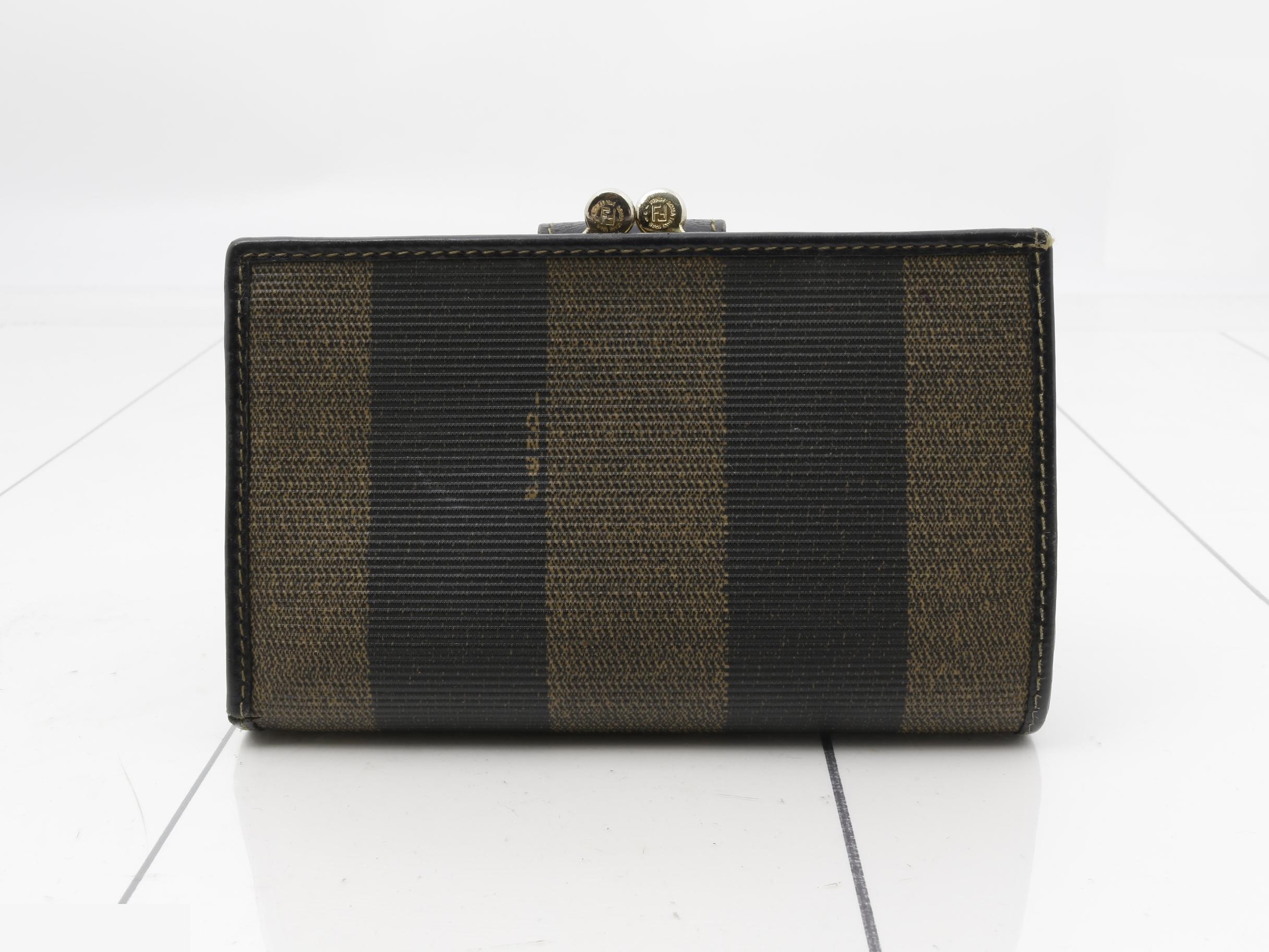 Pecan coin purse, bi-fold wallet — view 2