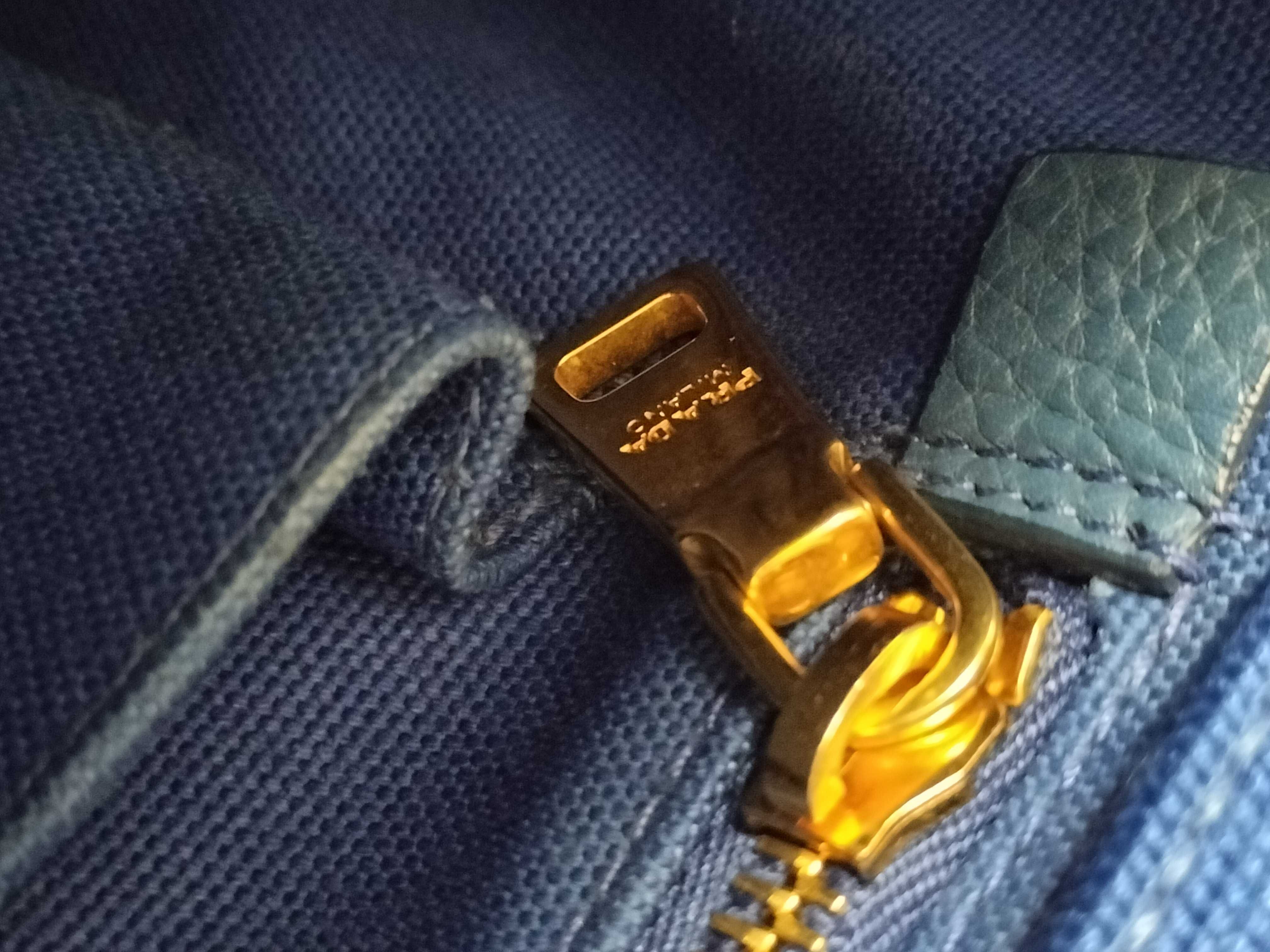 Canapa M Handbag BN1877 Blue W33cm Handbag — view 13