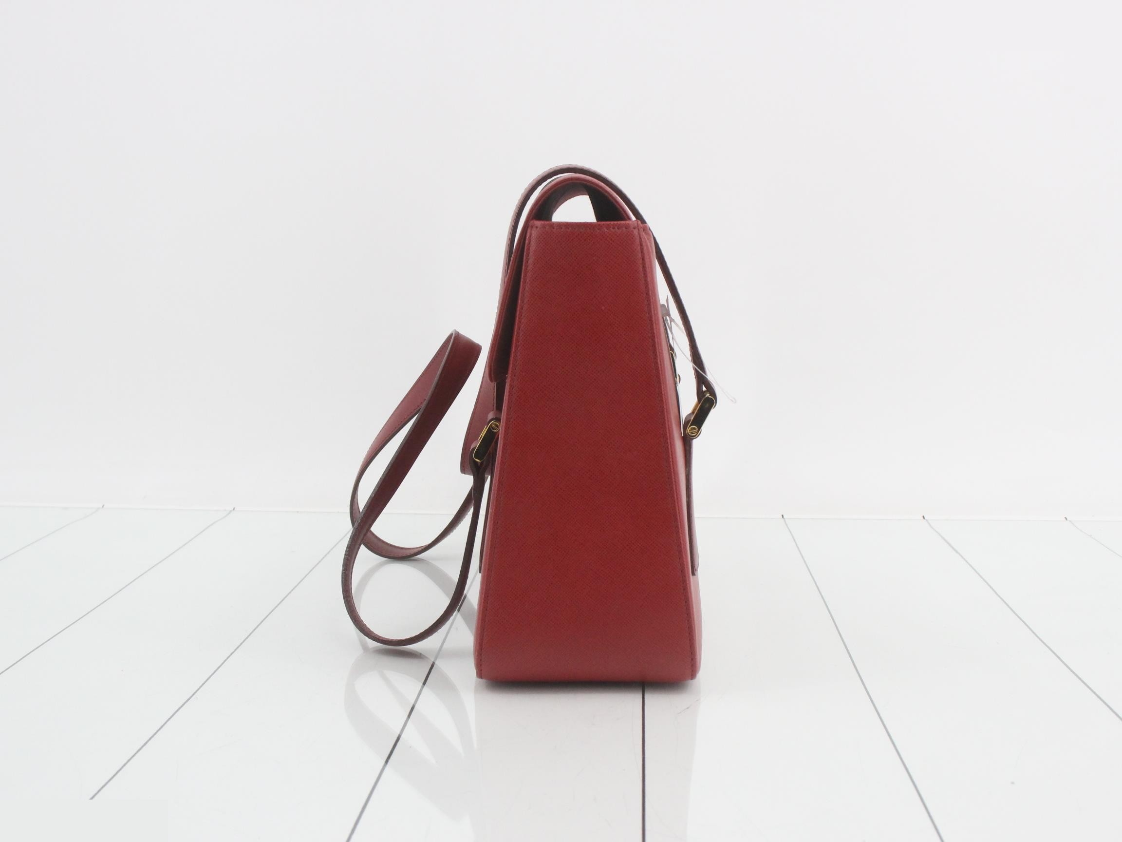 Other lines: Bags/Shoulder bags, Leather, Red — view 3