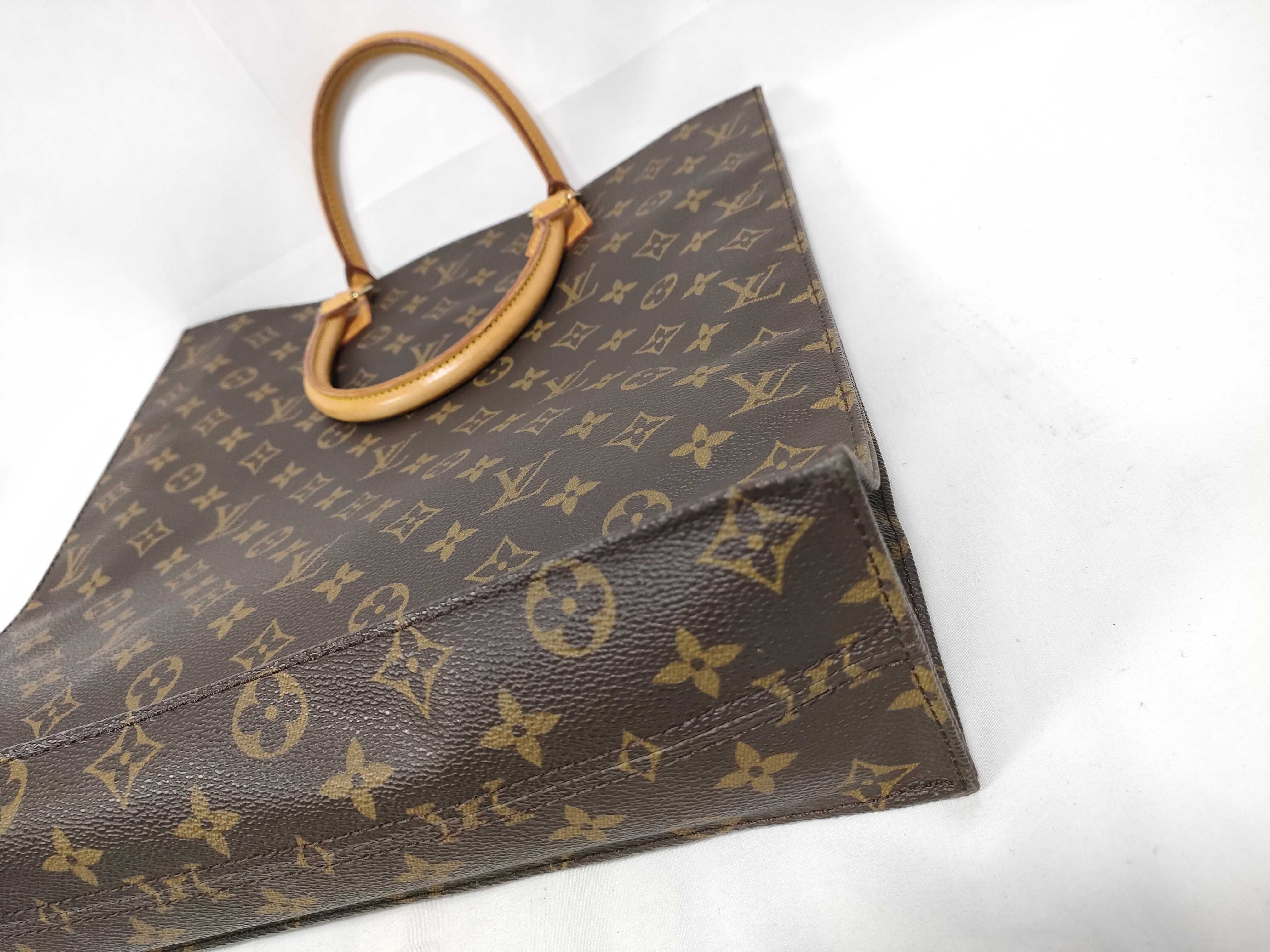 Monogram Sac Plat M51140 MI0958 Brown Tote Bag — view 4