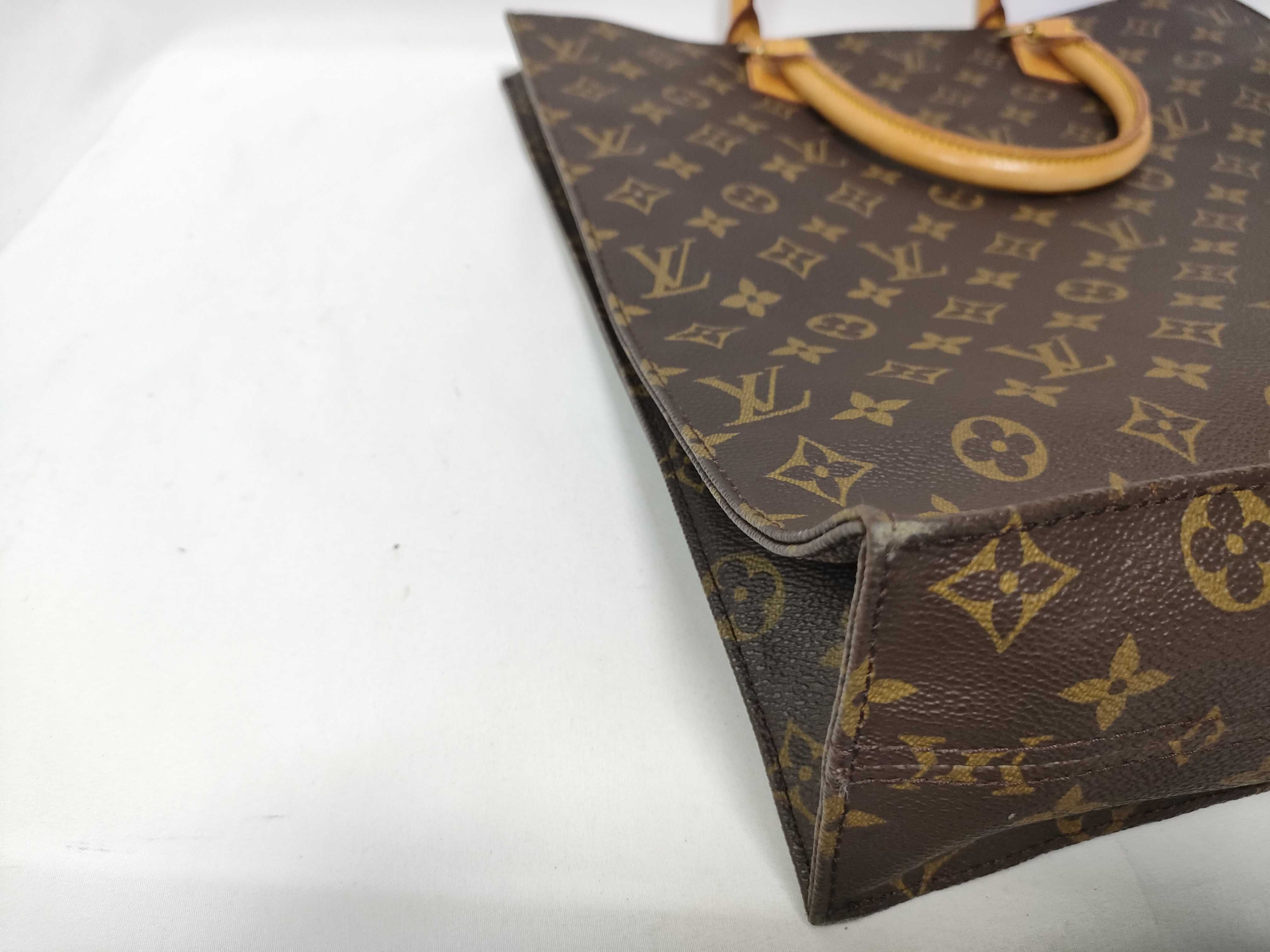 Monogram Sac Plat M51140 MI0958 Brown Tote Bag — view 5