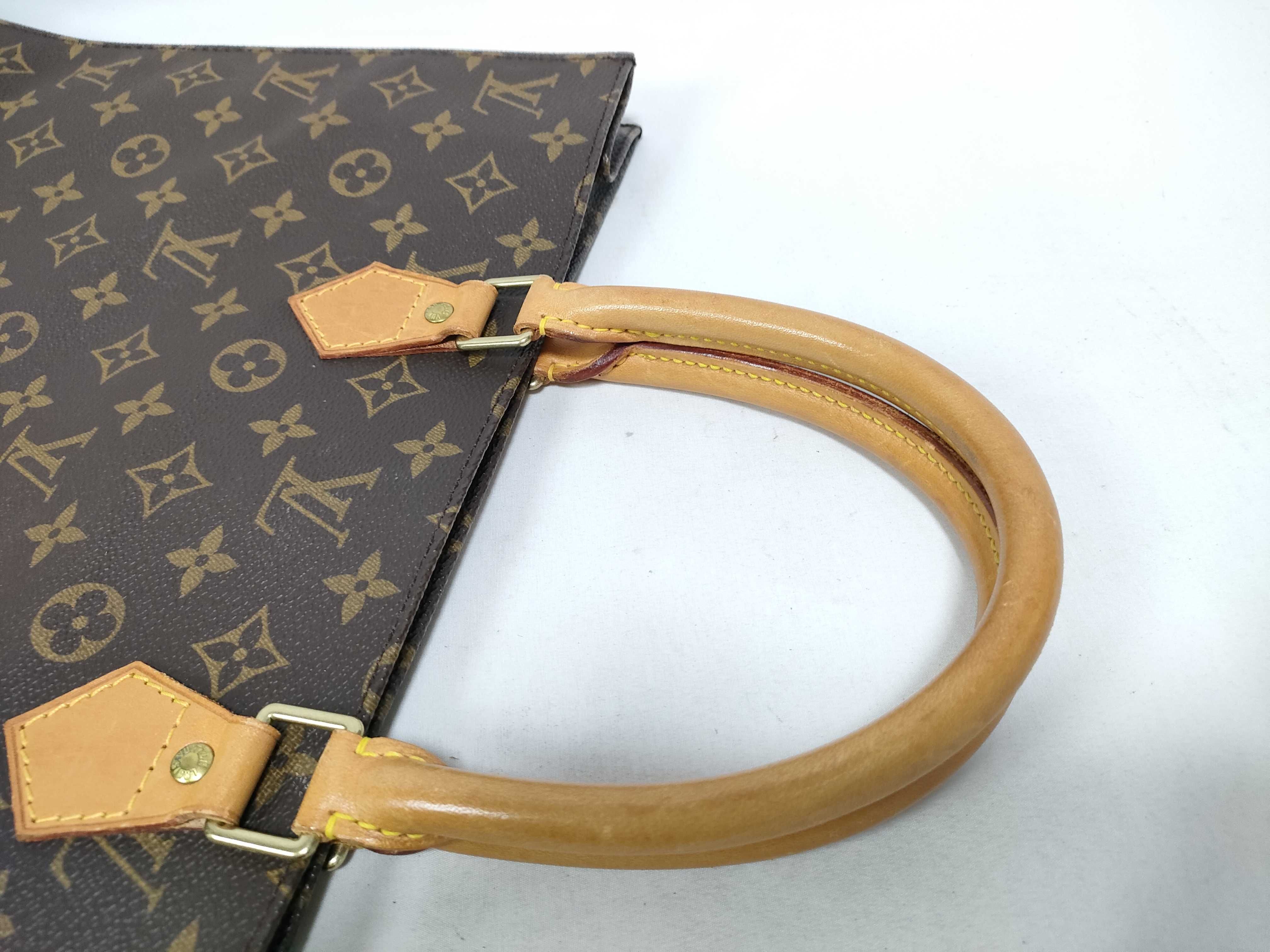 Monogram Sac Plat M51140 MI0958 Brown Tote Bag — view 7