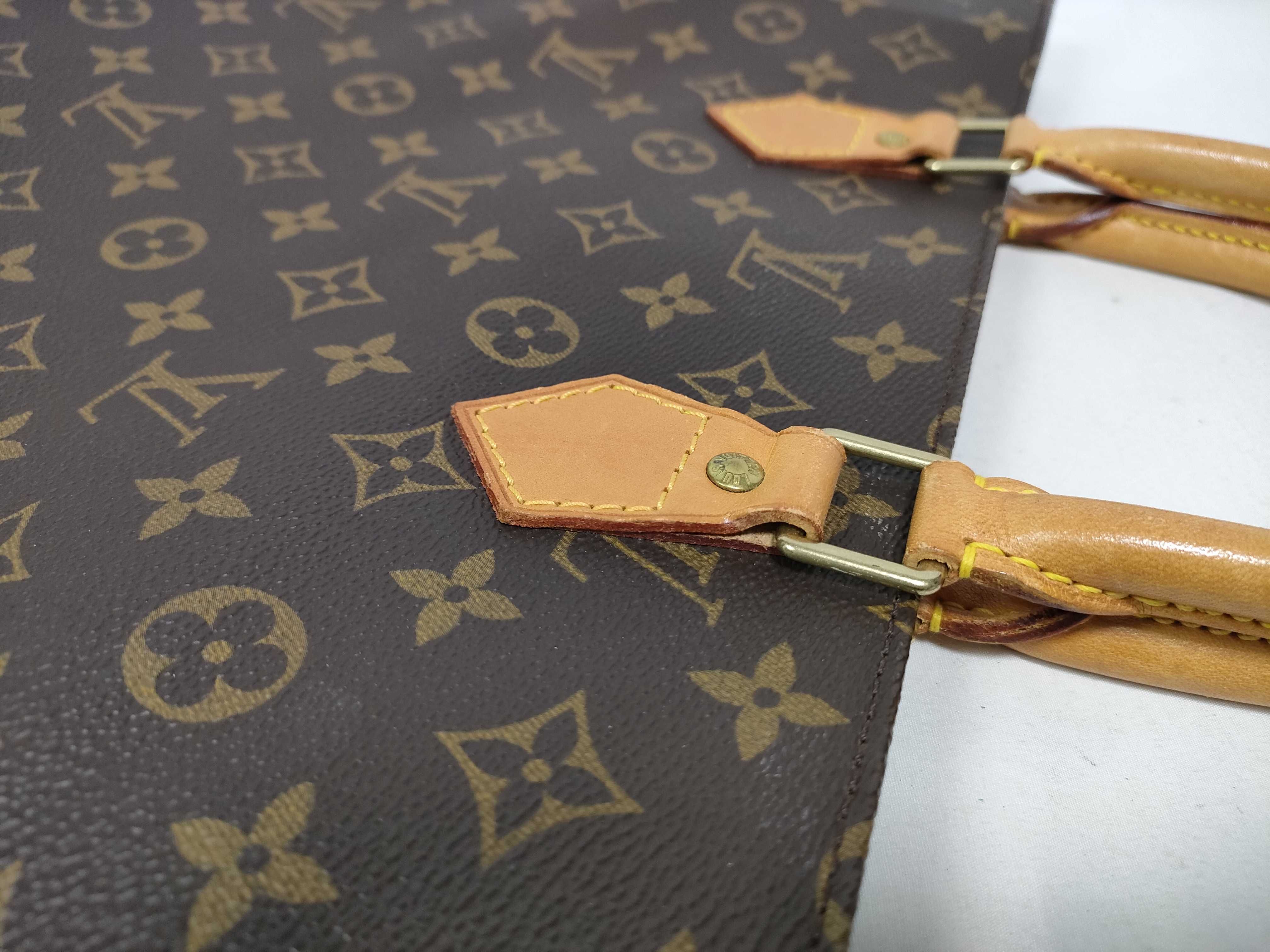 Monogram Sac Plat M51140 MI0958 Brown Tote Bag — view 8