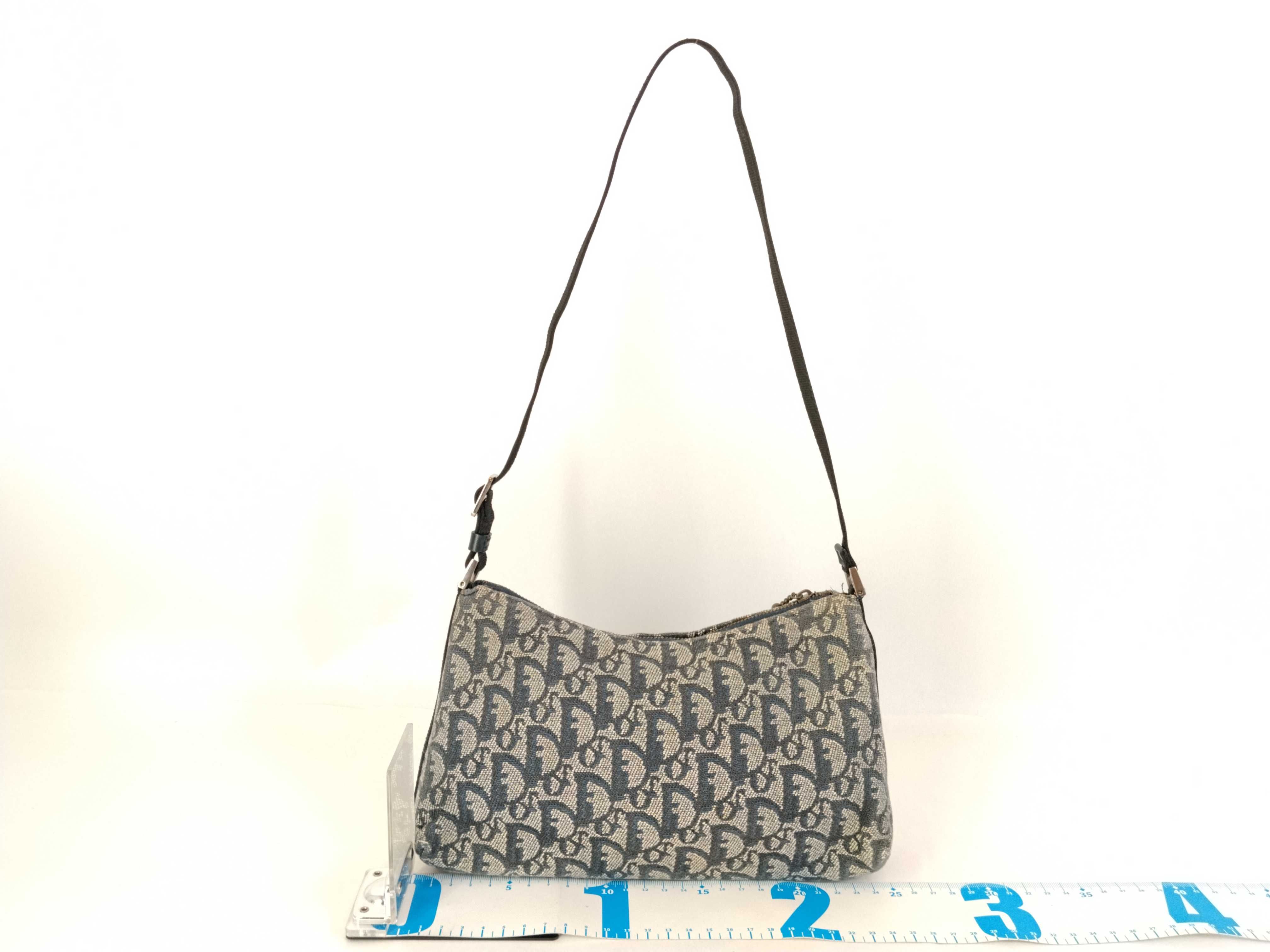 Trotter Shoulder Bag, Navy — view 2