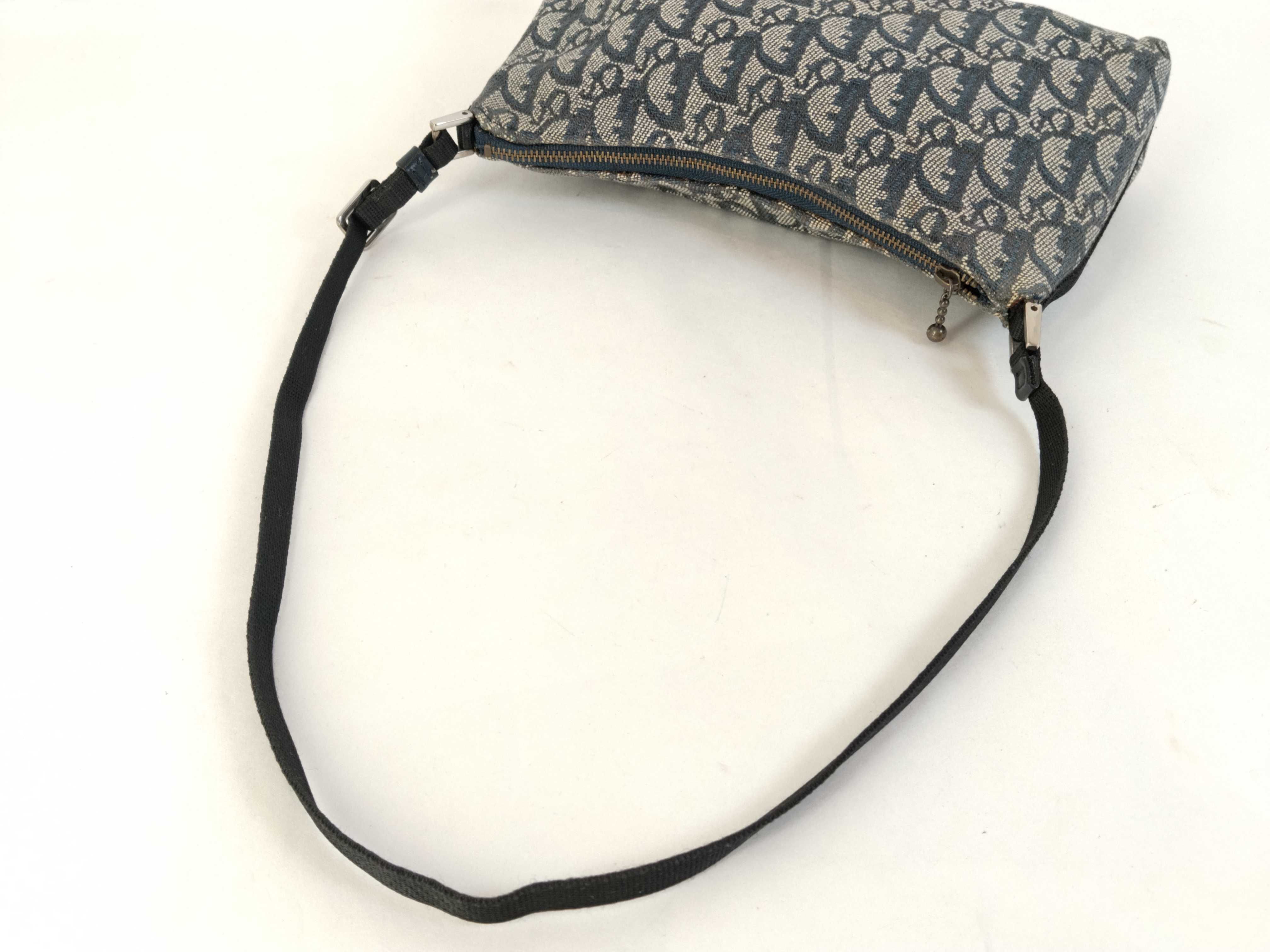 Trotter Shoulder Bag, Navy — view 3