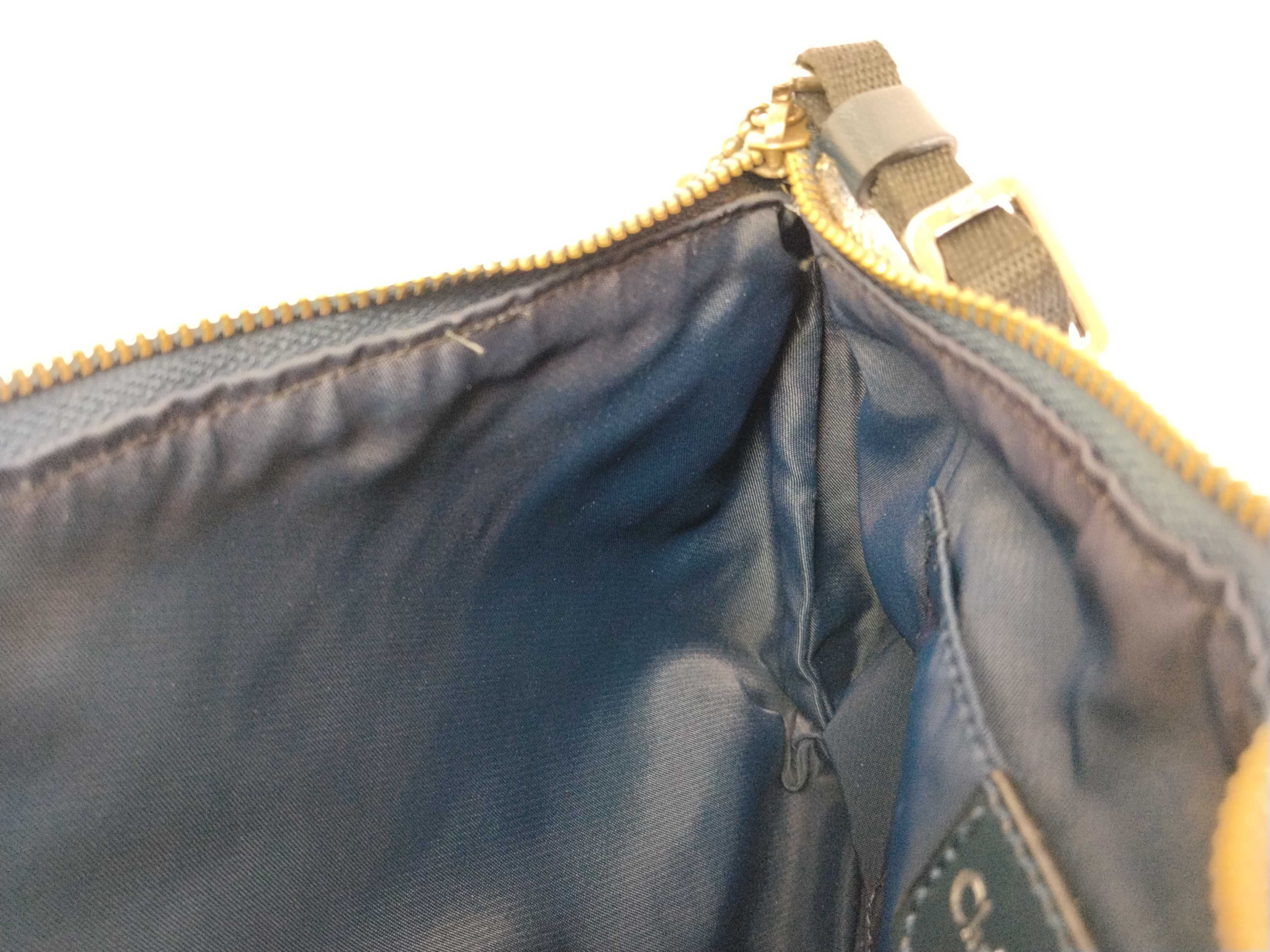 Trotter Shoulder Bag, Navy — view 10