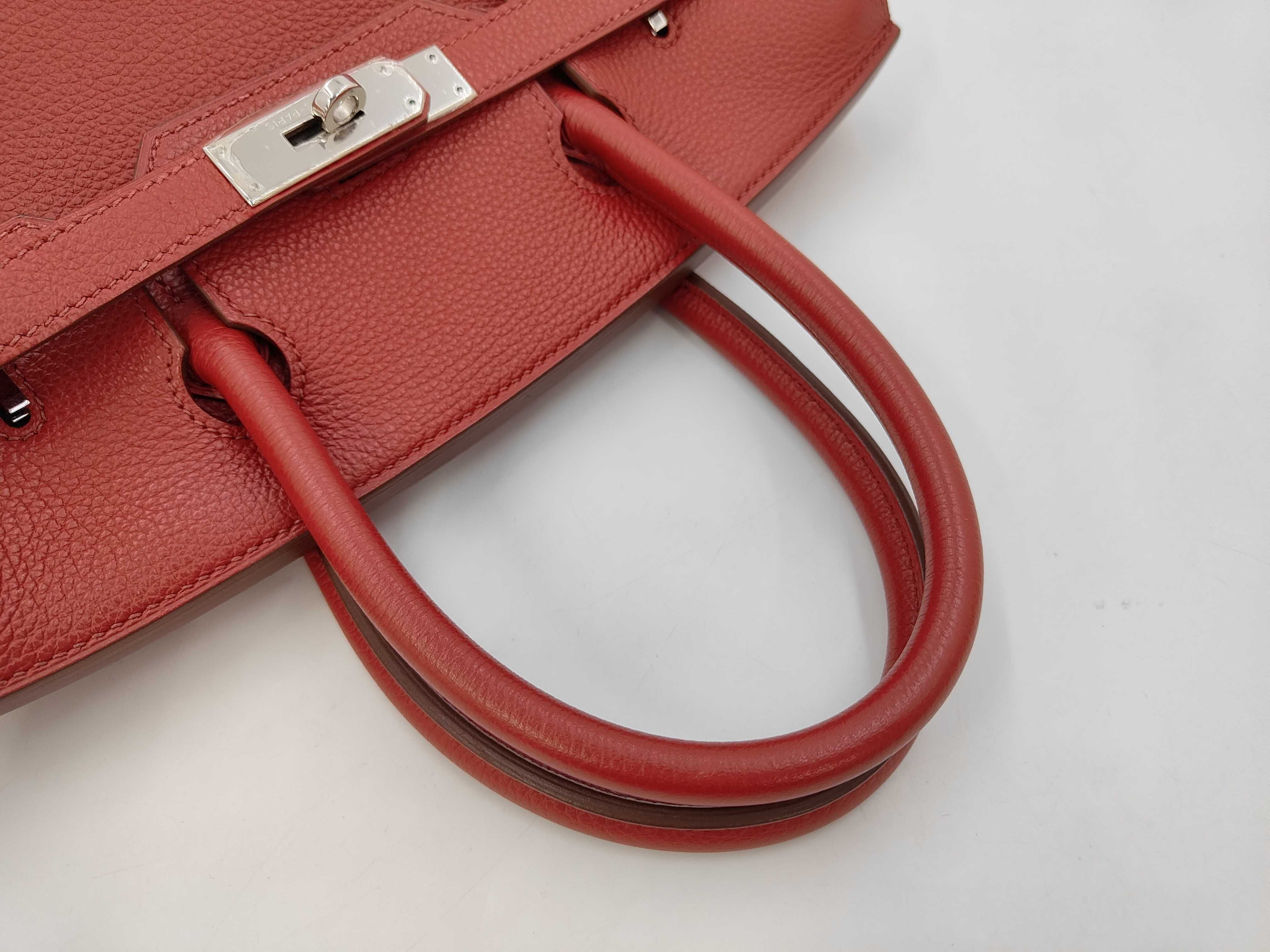 Birkin 30 P stamp, padlock, clochette, key, handbag — view 5