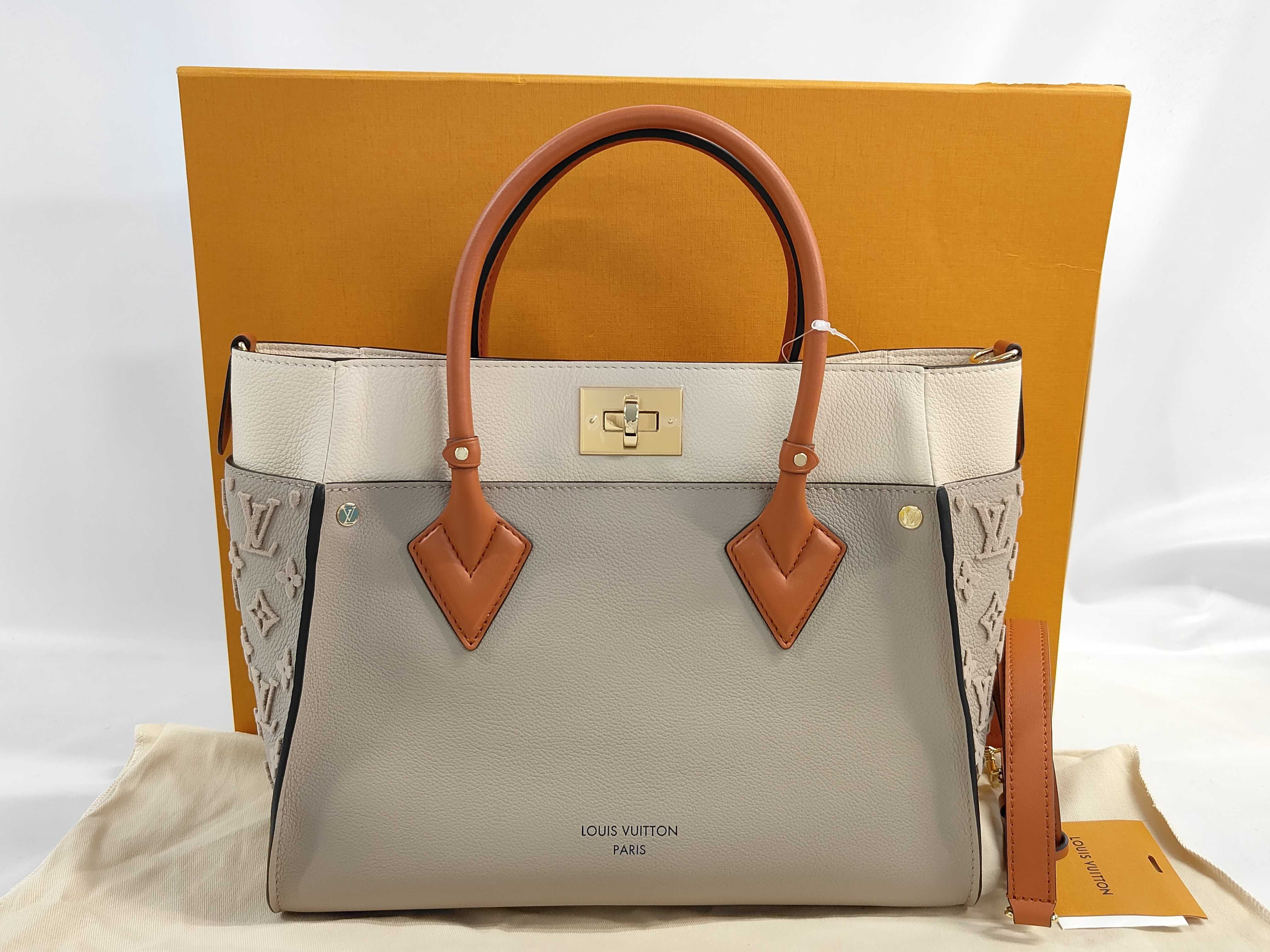 Monogram On My Side MM Current Model Tote Bag 2-way Tote Bag