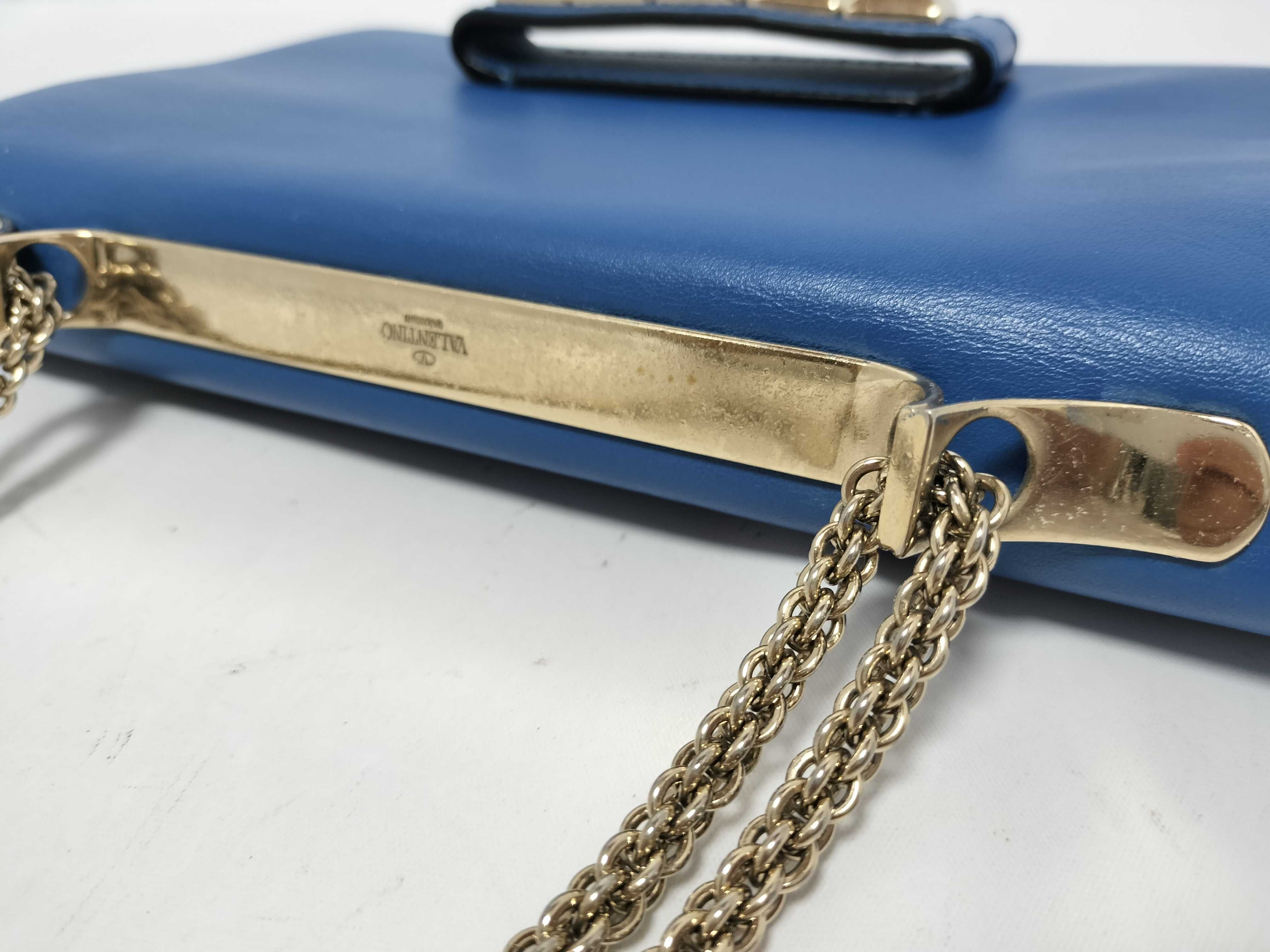Chain Bag, Blue Shoulder Bag — view 4