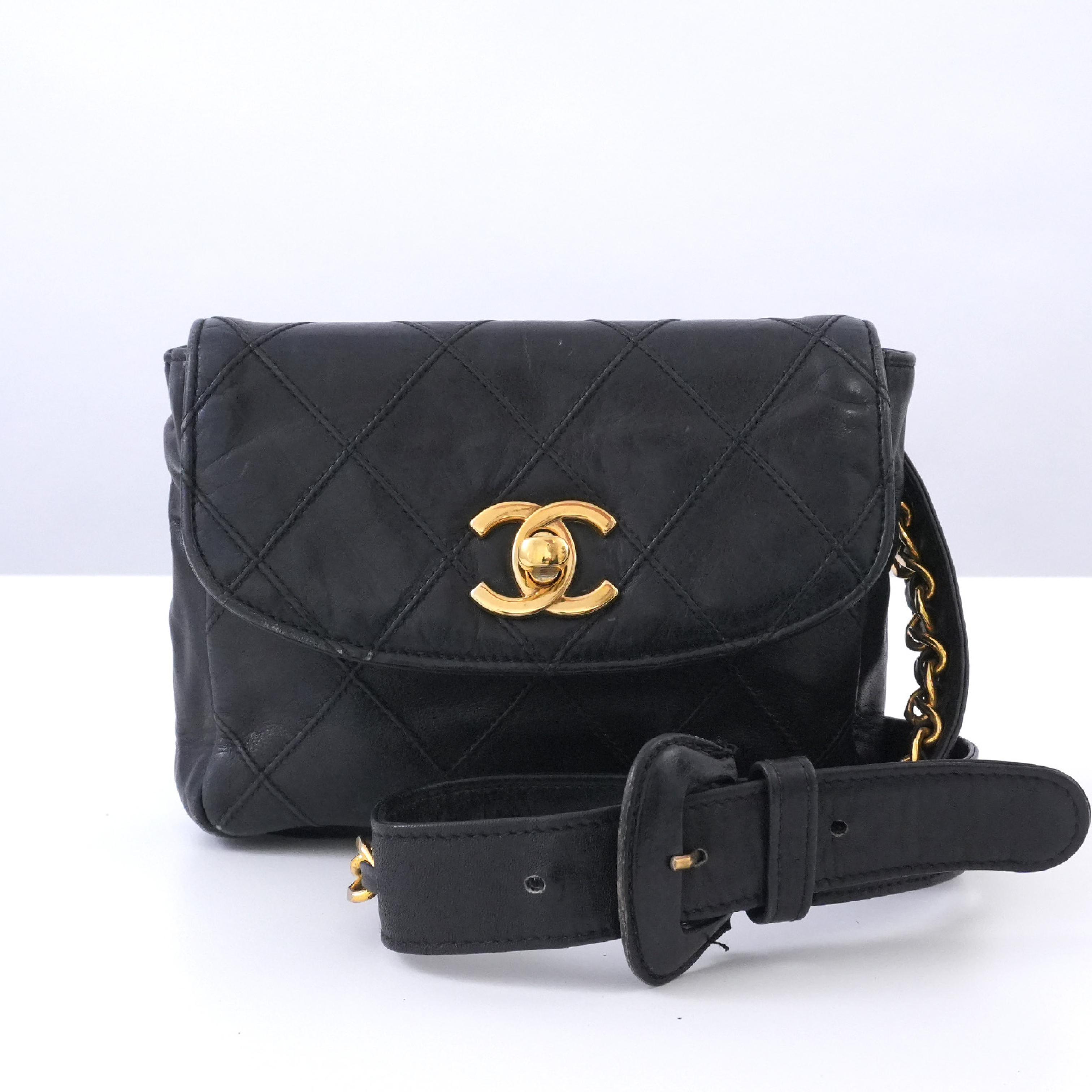 Coco Mark Matelassé Belt Bag Waist Bag — view 2