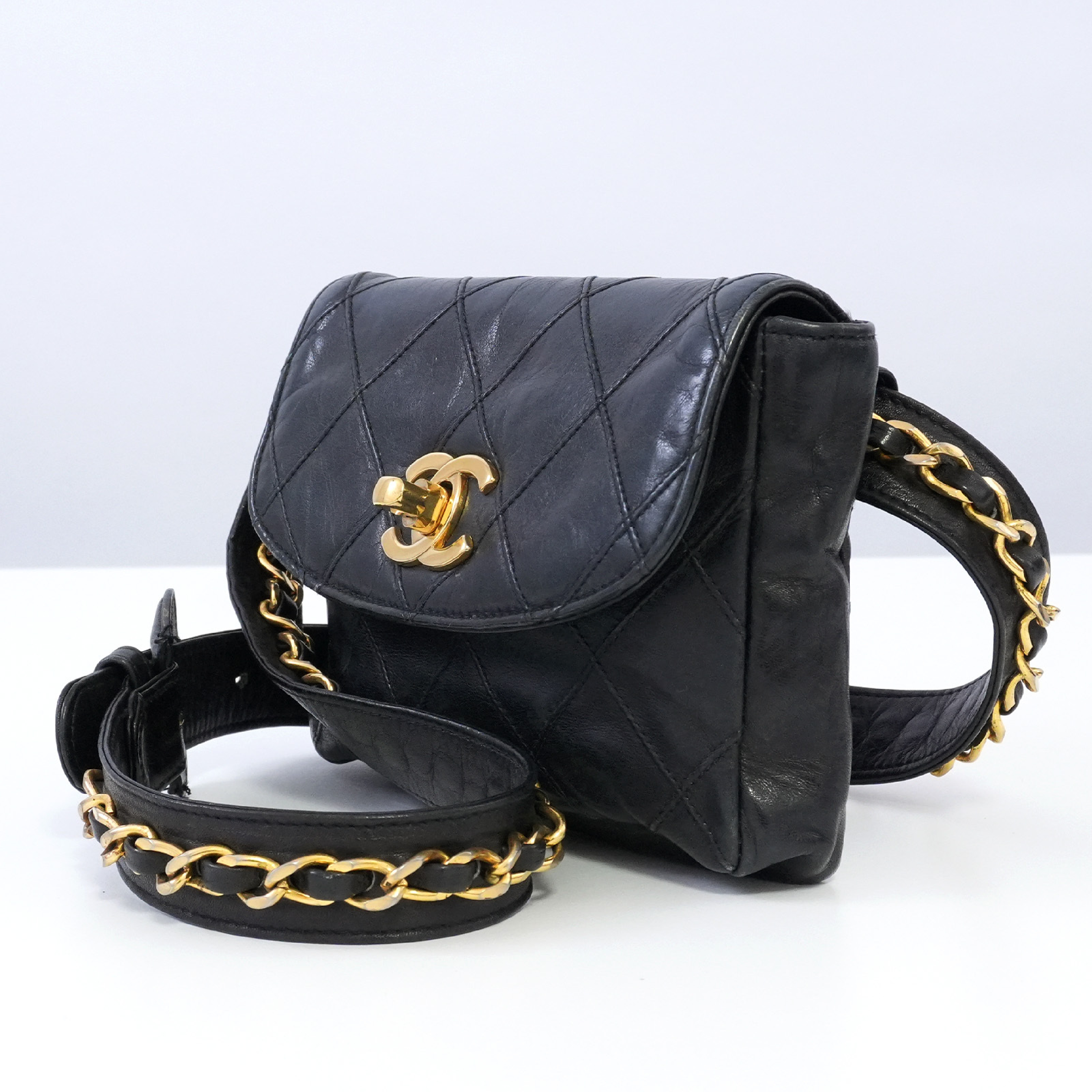 Coco Mark Matelassé Belt Bag Waist Bag — view 9
