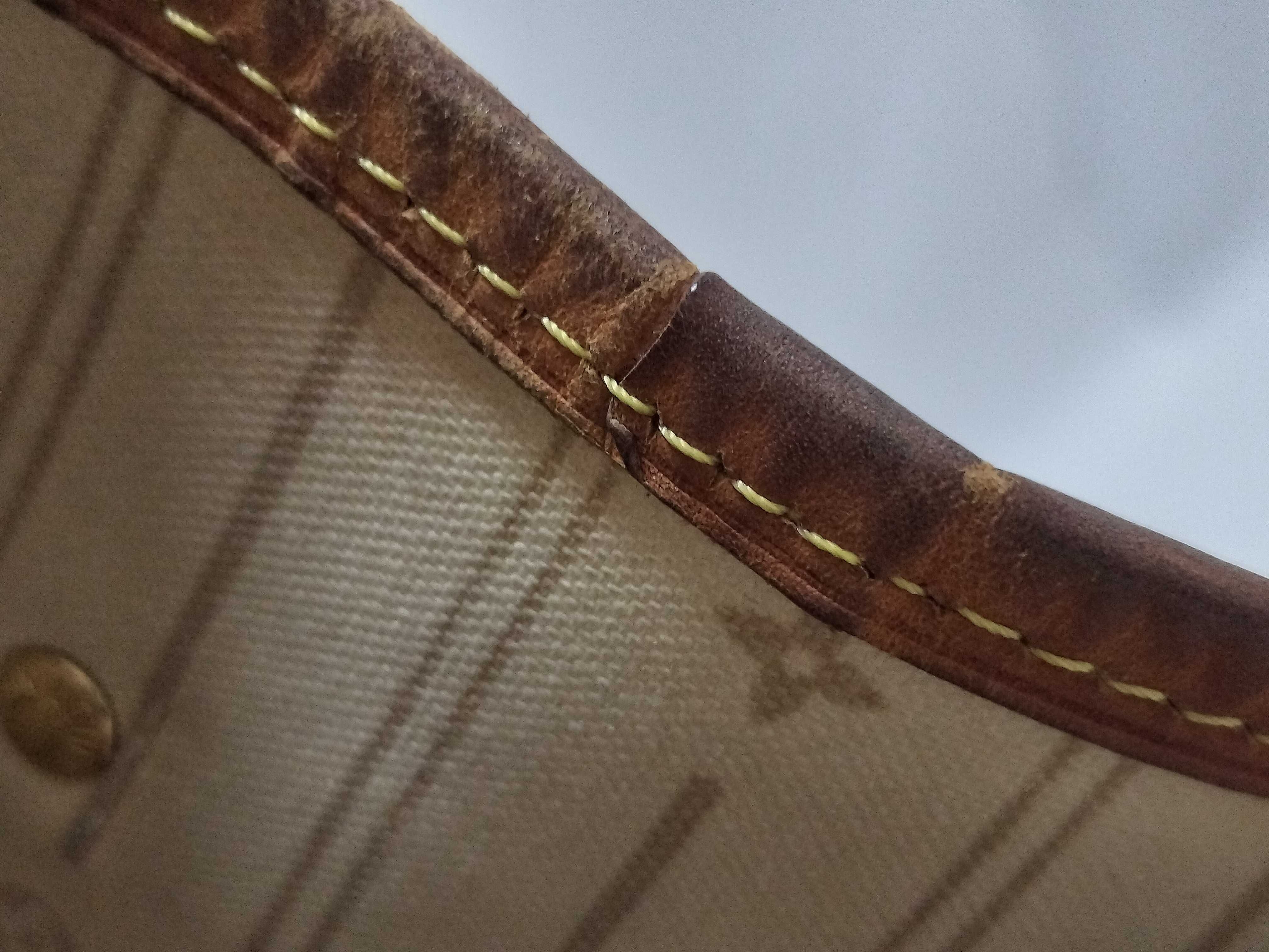 Damier Azur Vito Damier Neverfull Tote Bag — view 8