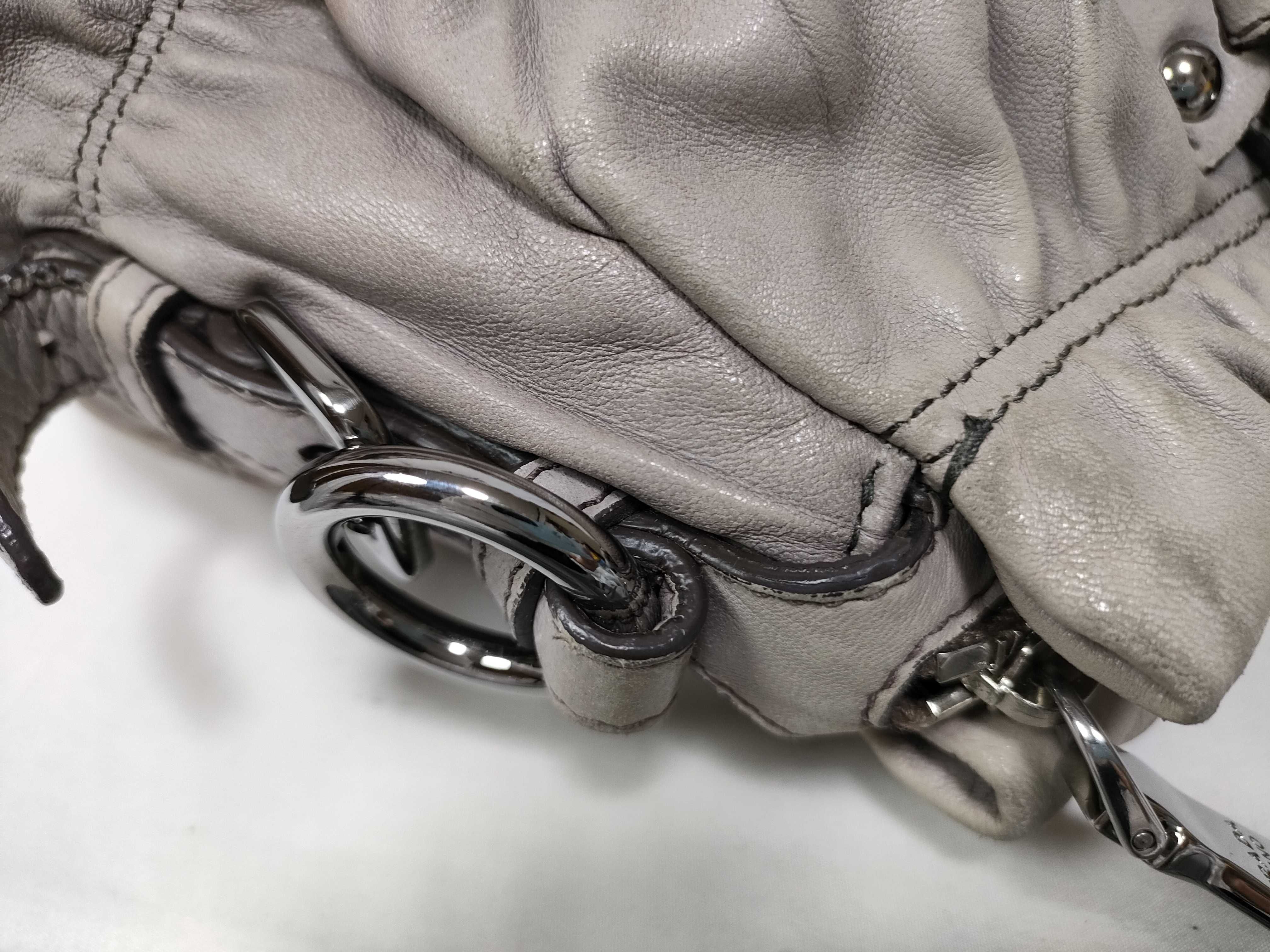 handbag, Nappa leather, greige handbag — view 13