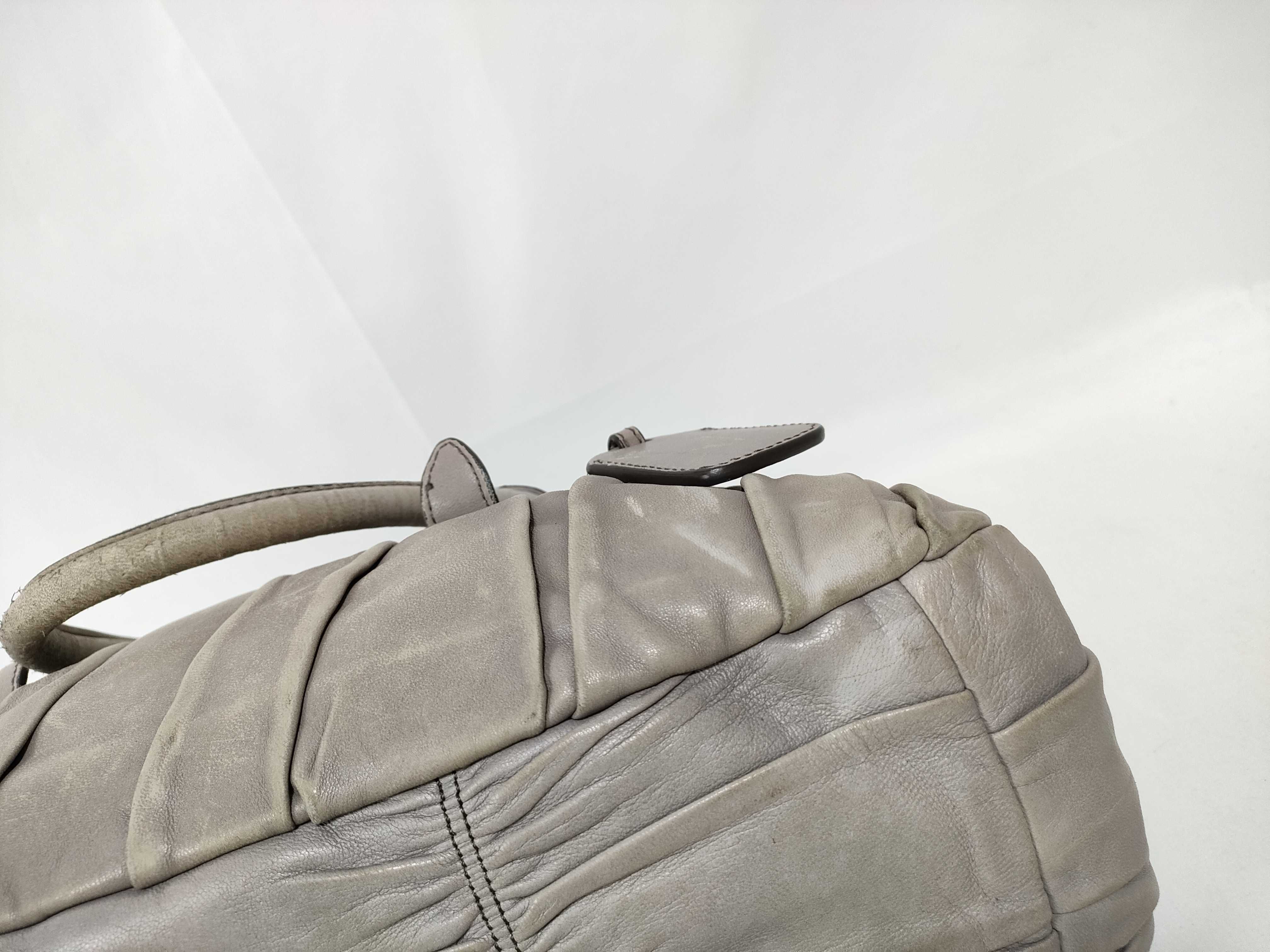handbag, Nappa leather, greige handbag — view 4