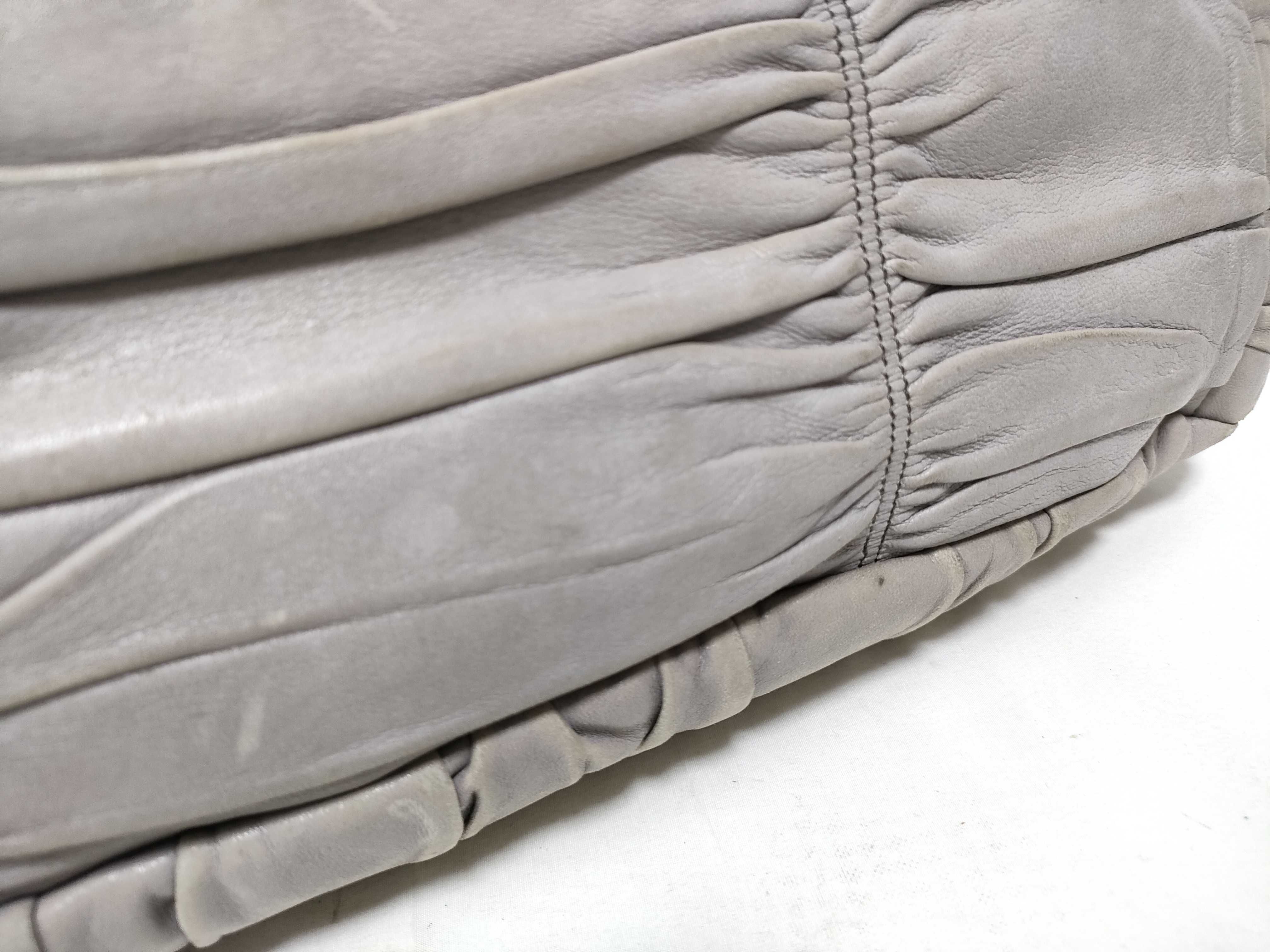 handbag, Nappa leather, greige handbag — view 6
