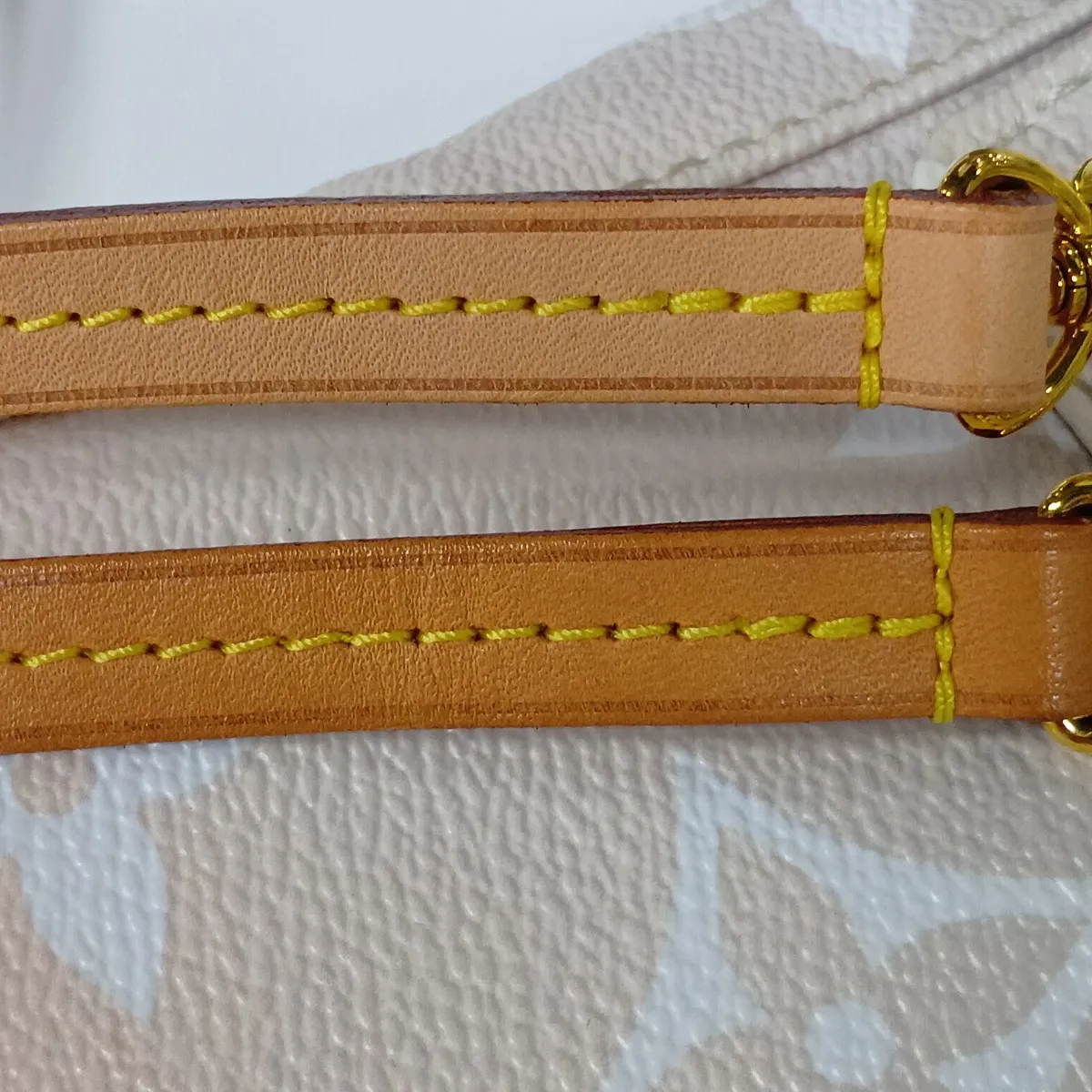 Monogram Giant Tiny Backpack M45764, serial number unknown, orange x gray — view 13