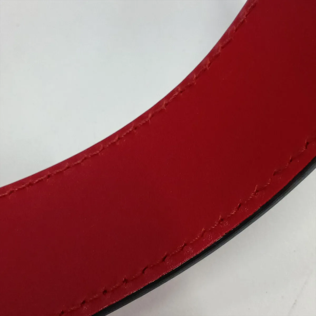 Sylvie Leather Shoulder Bag, Red, 421882 — view 11