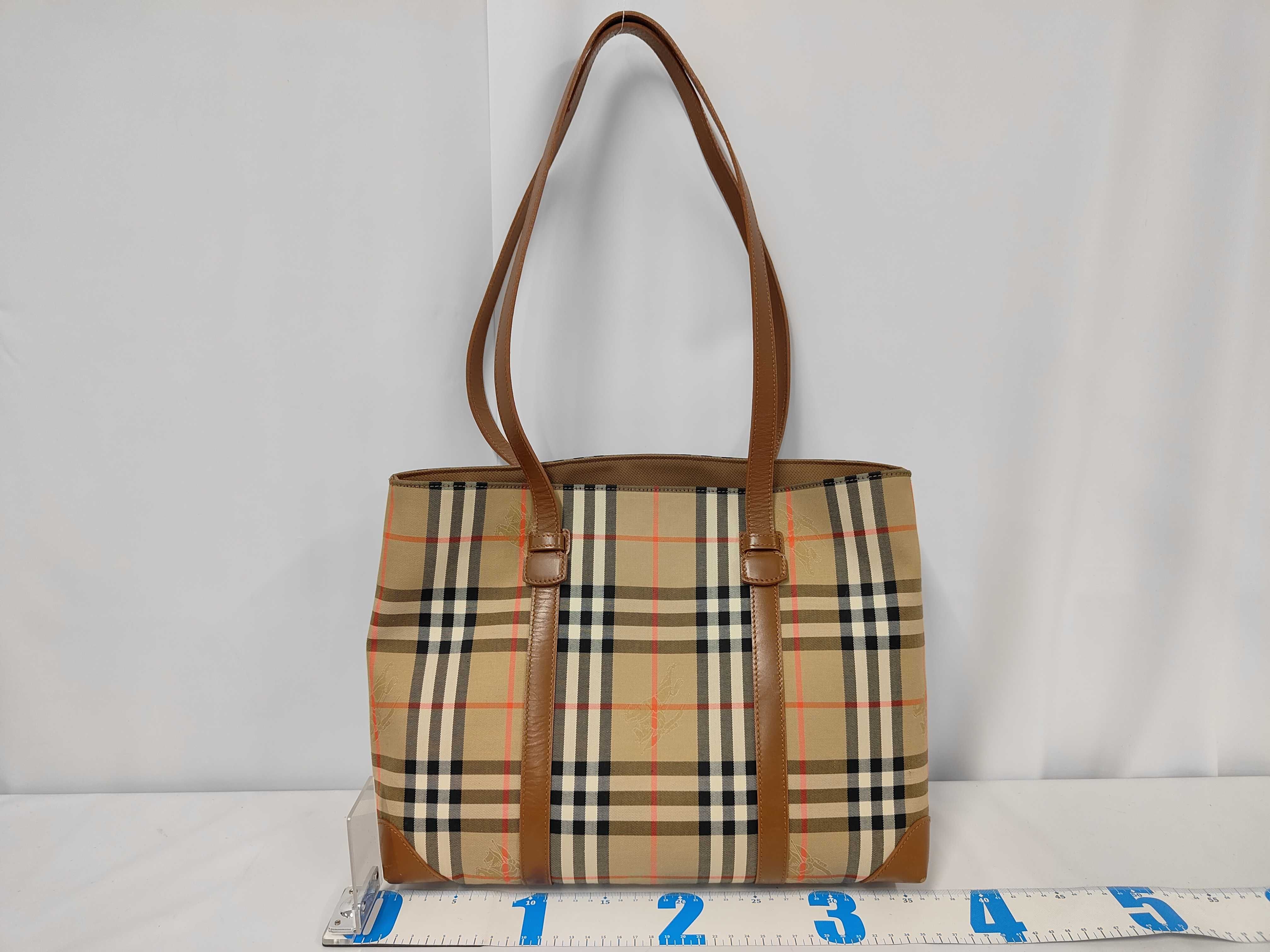 Nova Check Tote Bag — view 2