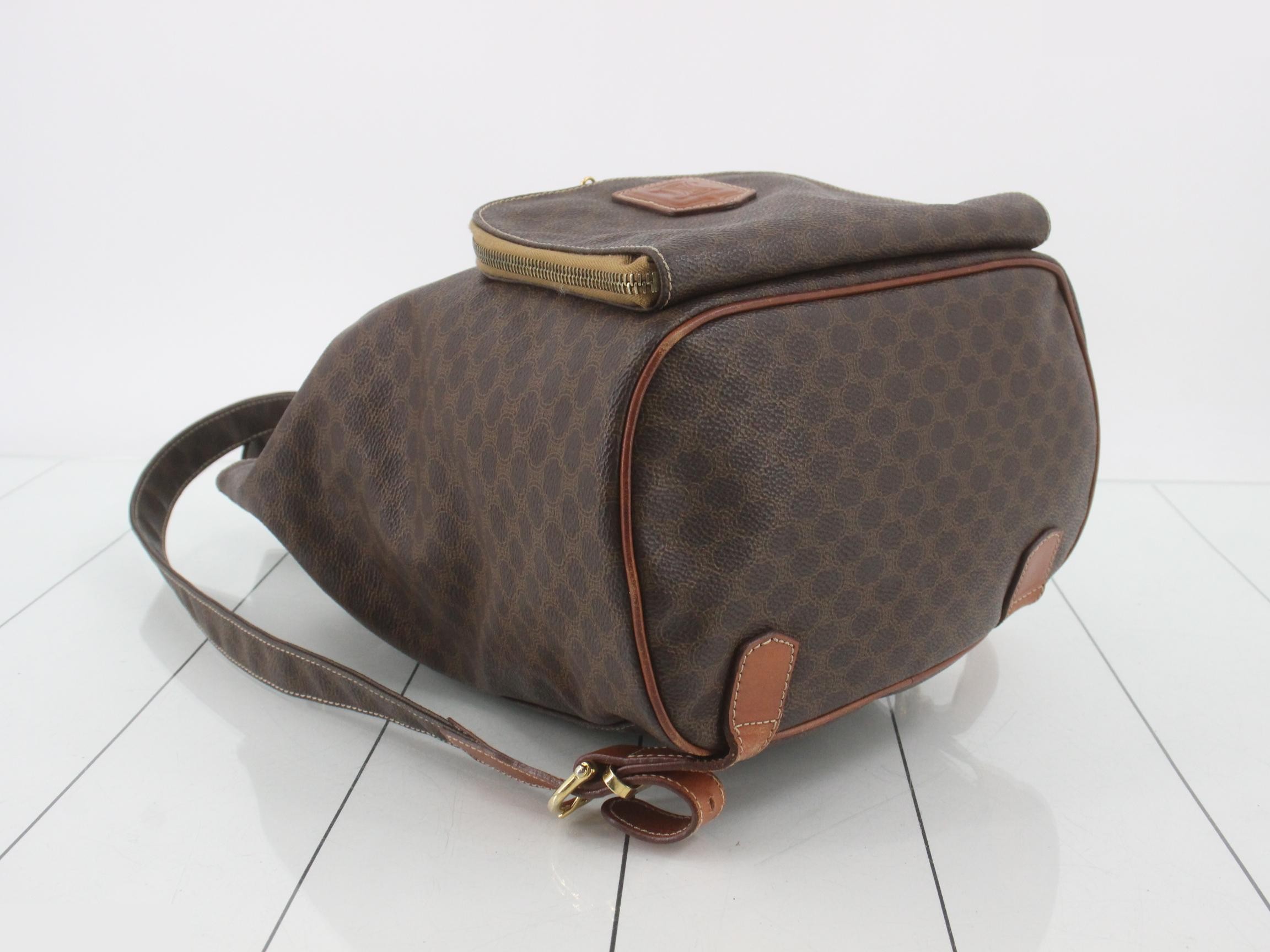 Other lines: Bags & Backpacks, Macadam pattern, Brown — view 5