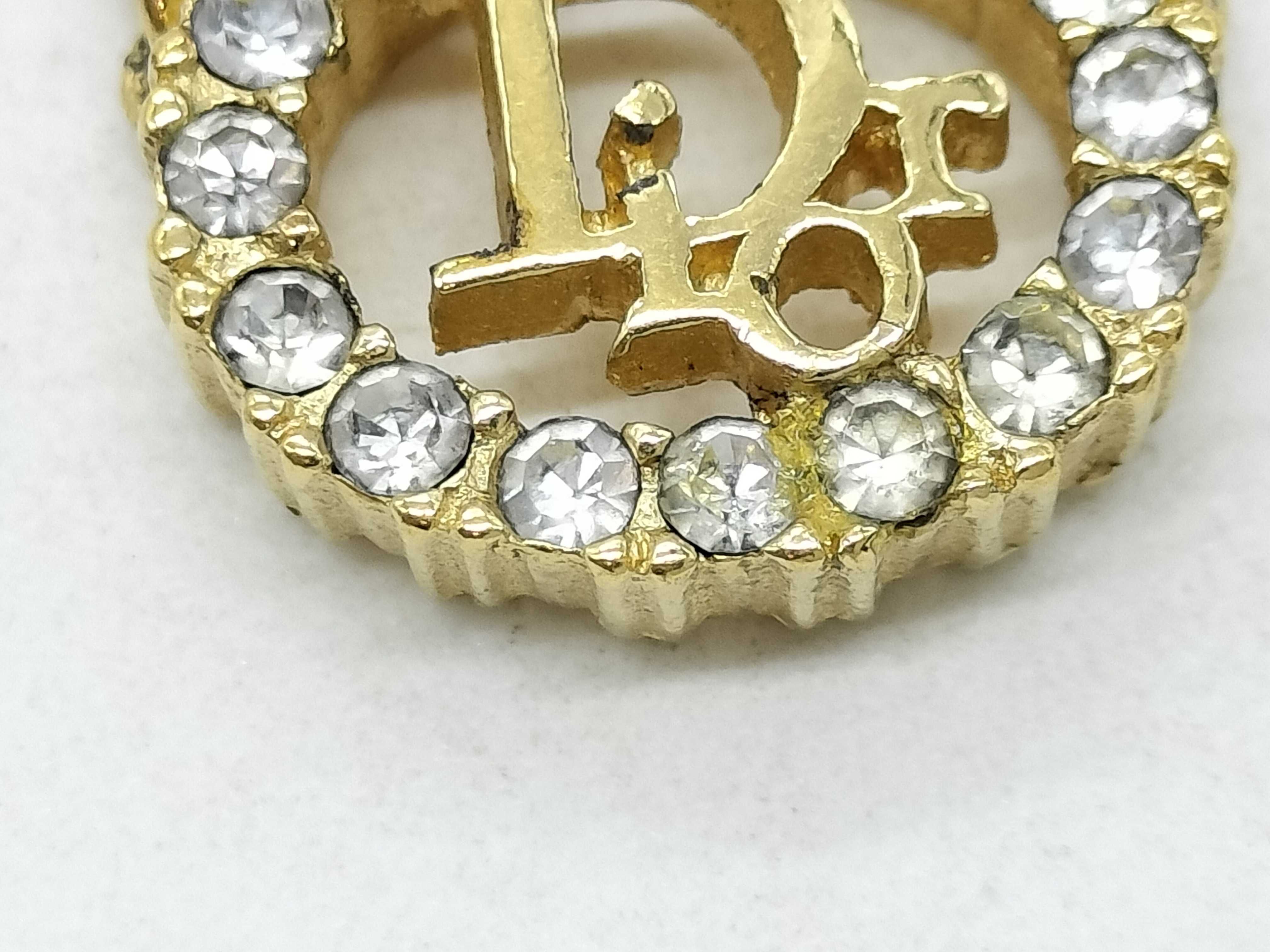 logo gold necklace — view 2