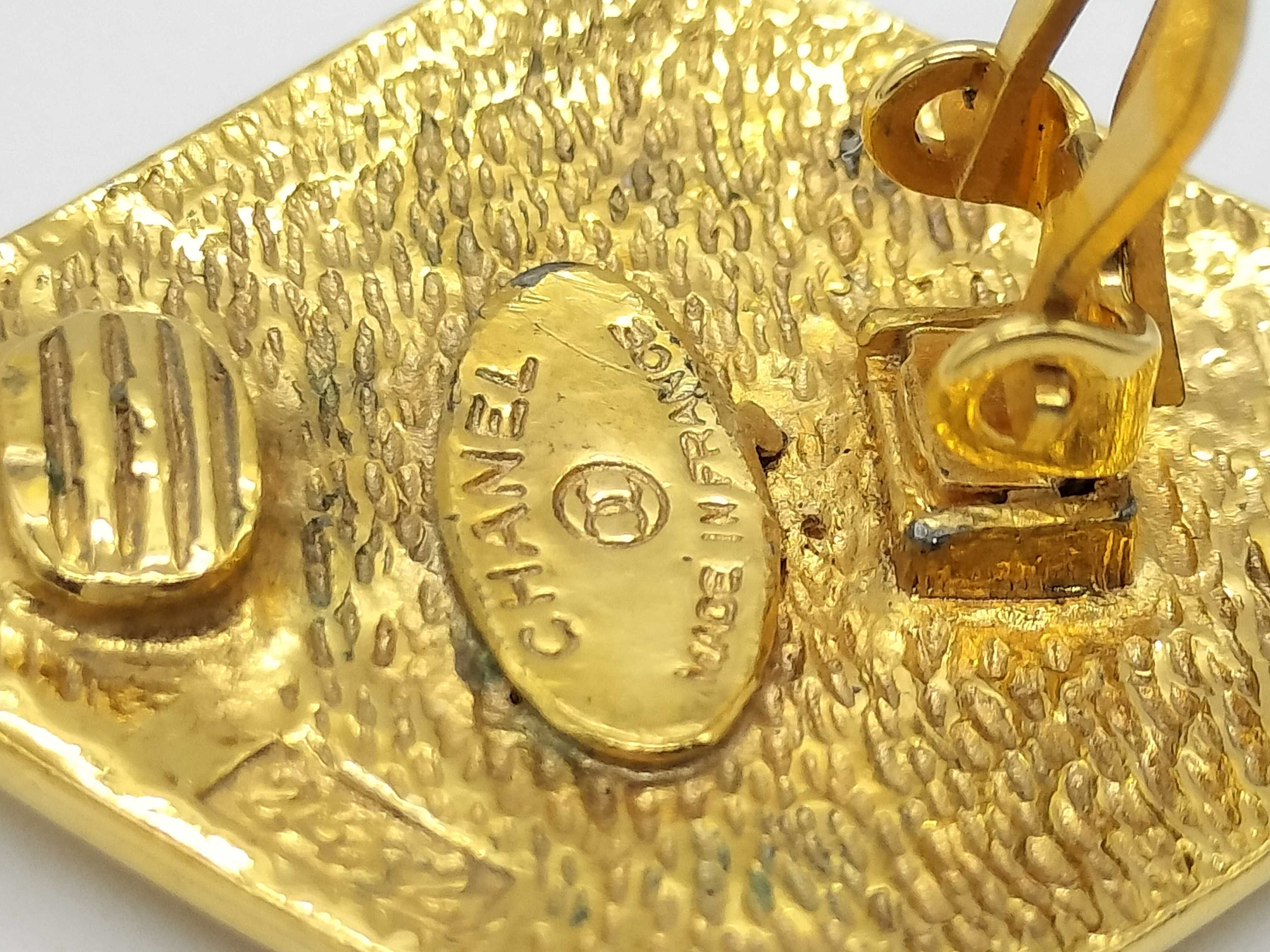 Coco Mark Square 2432 GP Earrings — view 5