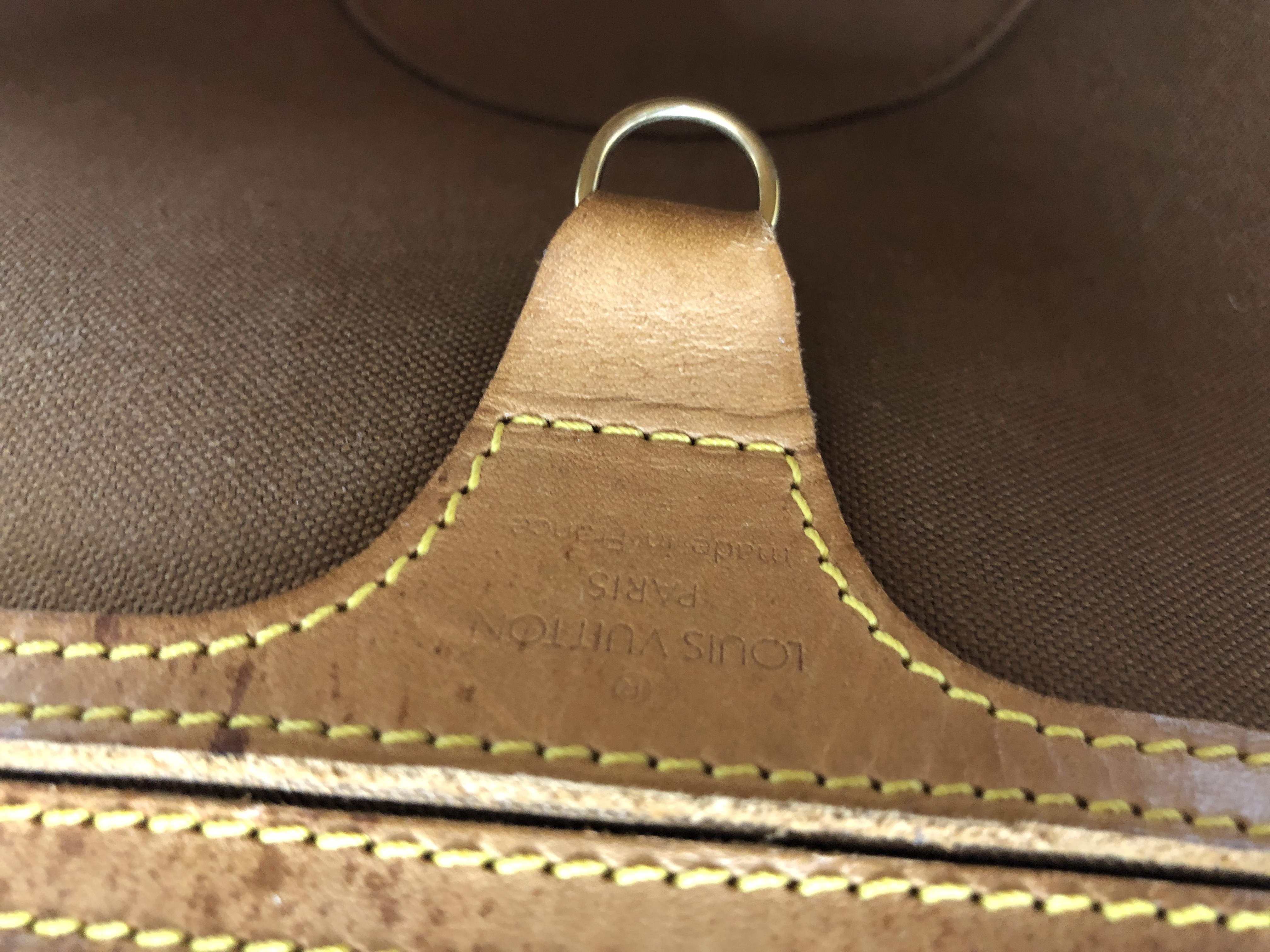 Monogram Ellipse Sac d'Add M51125 MI1928 PVC Brown Backpack — view 8