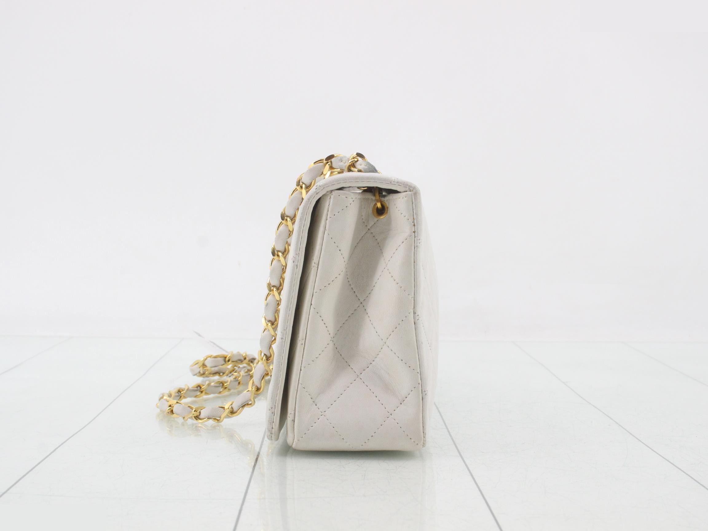 Turnlock Matelassé Chain Shoulder Bag — view 3