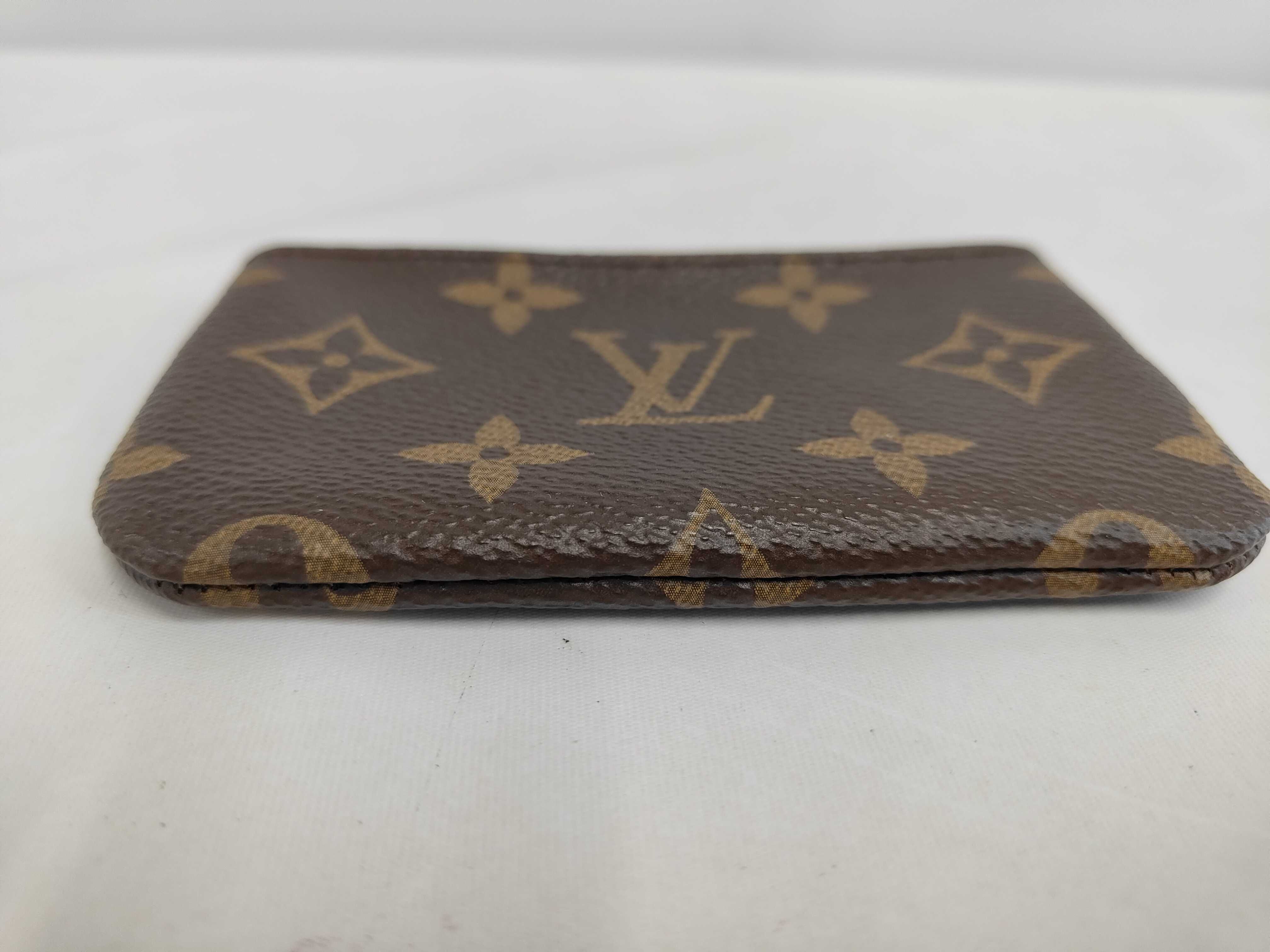 LV Monogram Pochette Cle Key Case Coin Case M62650 Coin Case — view 4