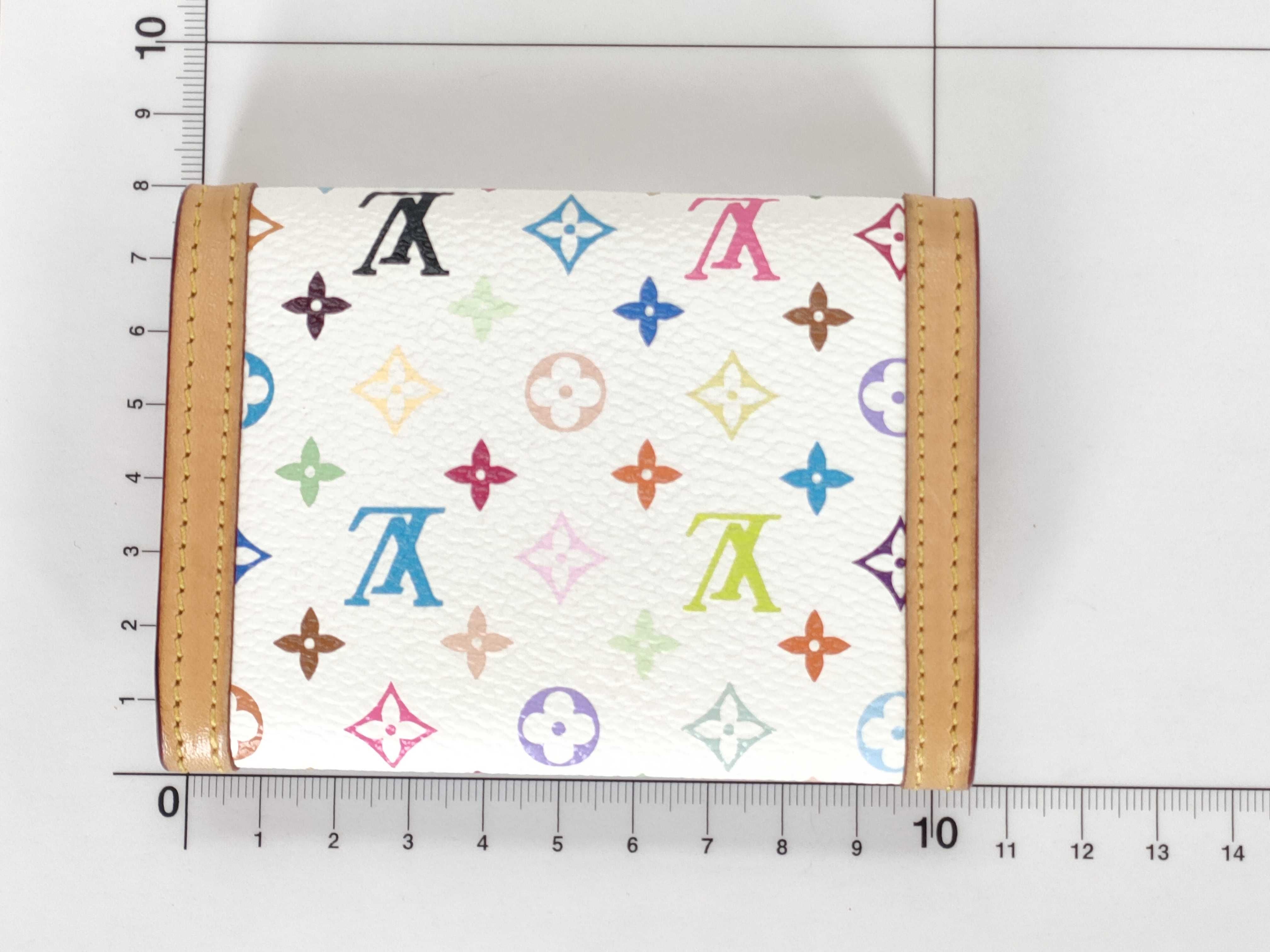 Monogram Multicolor Louis Vuitton Multicolor Portemonnaie Coin Case MI0026 Coin Case — view 2