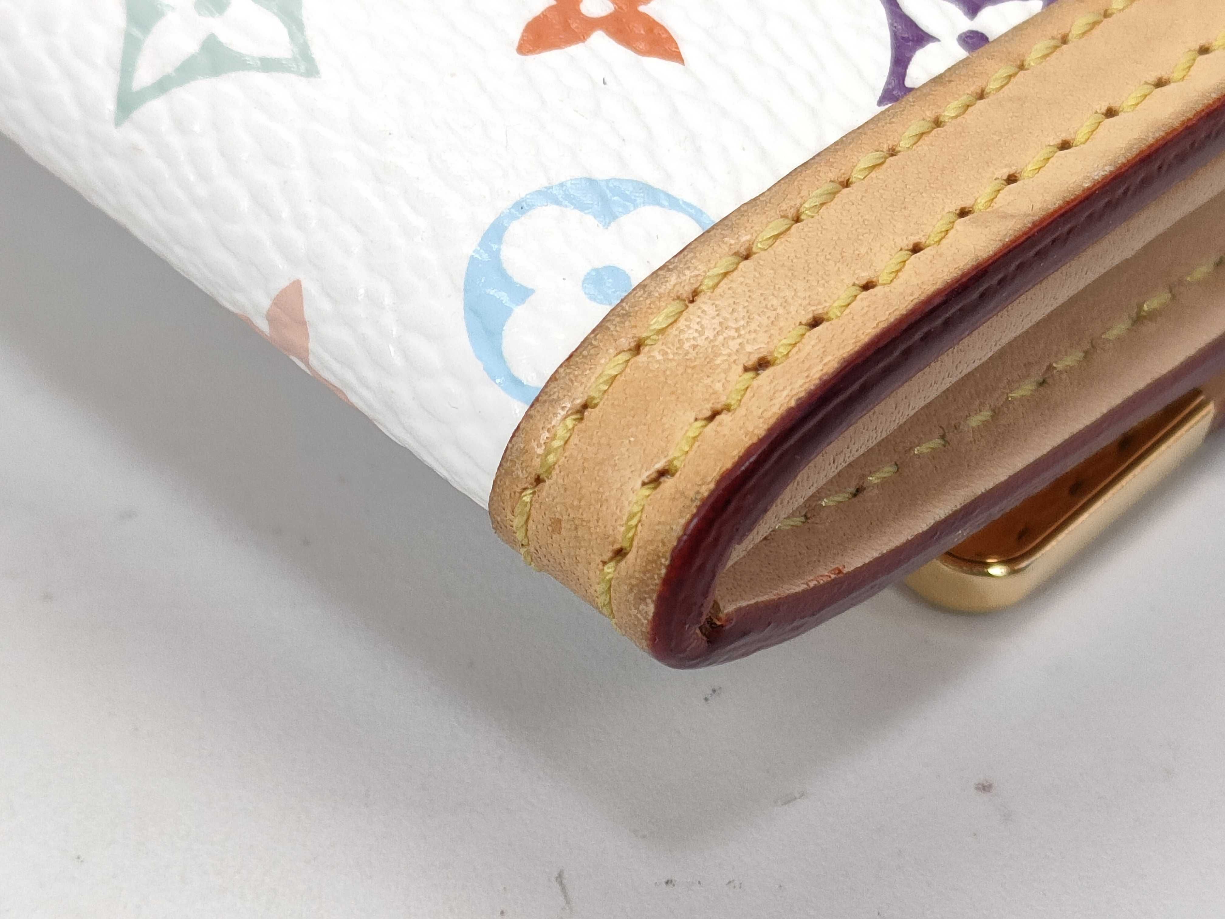 Monogram Multicolor Louis Vuitton Multicolor Portemonnaie Coin Case MI0026 Coin Case — view 4