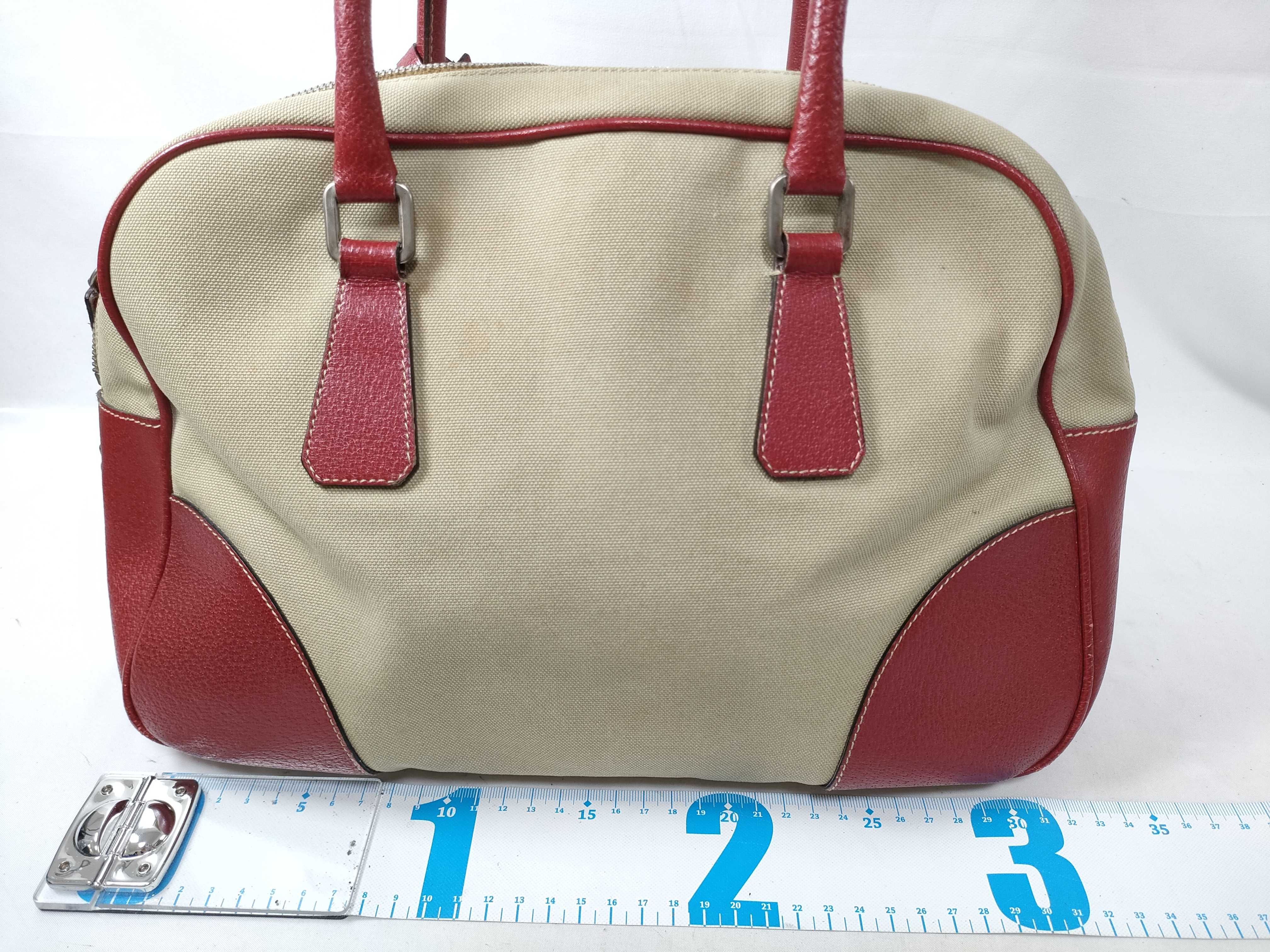 Bowling Bag Boston Red Handbag — view 2