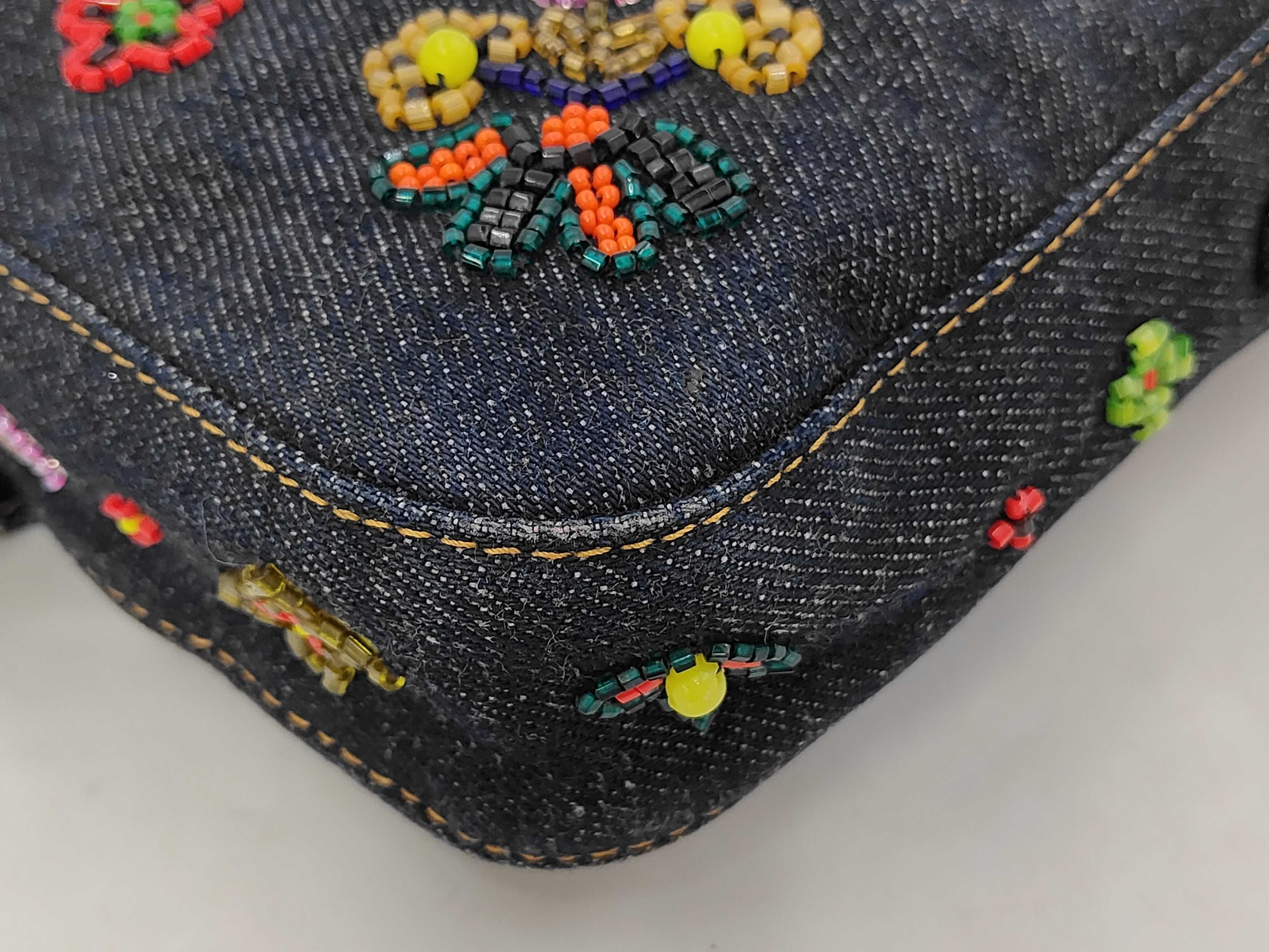 Mamma Baguette Bijou Denim Blue SS Handbag — view 3