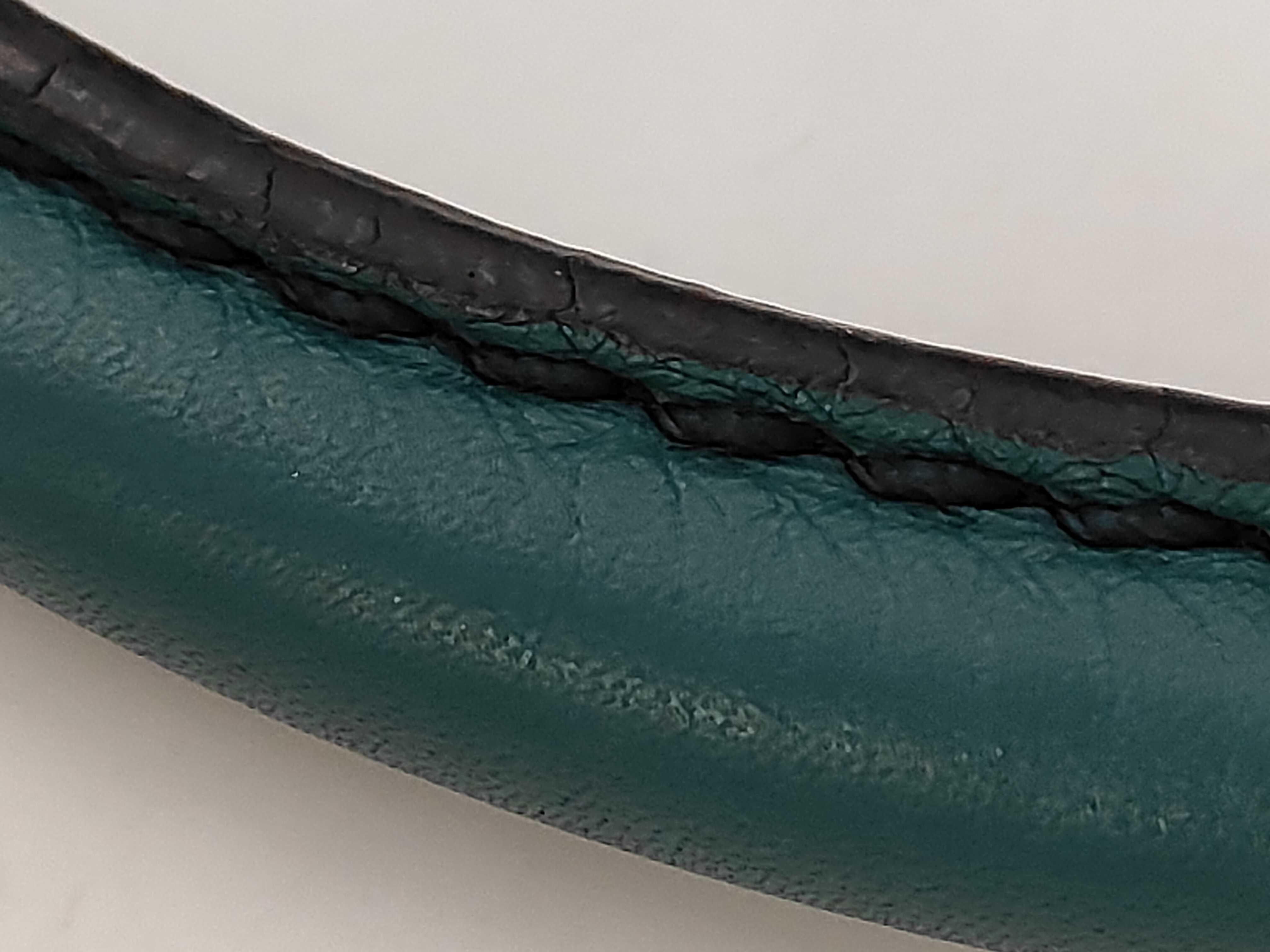 Canvas x Leather GG Canvas Green Tote Bag — view 7