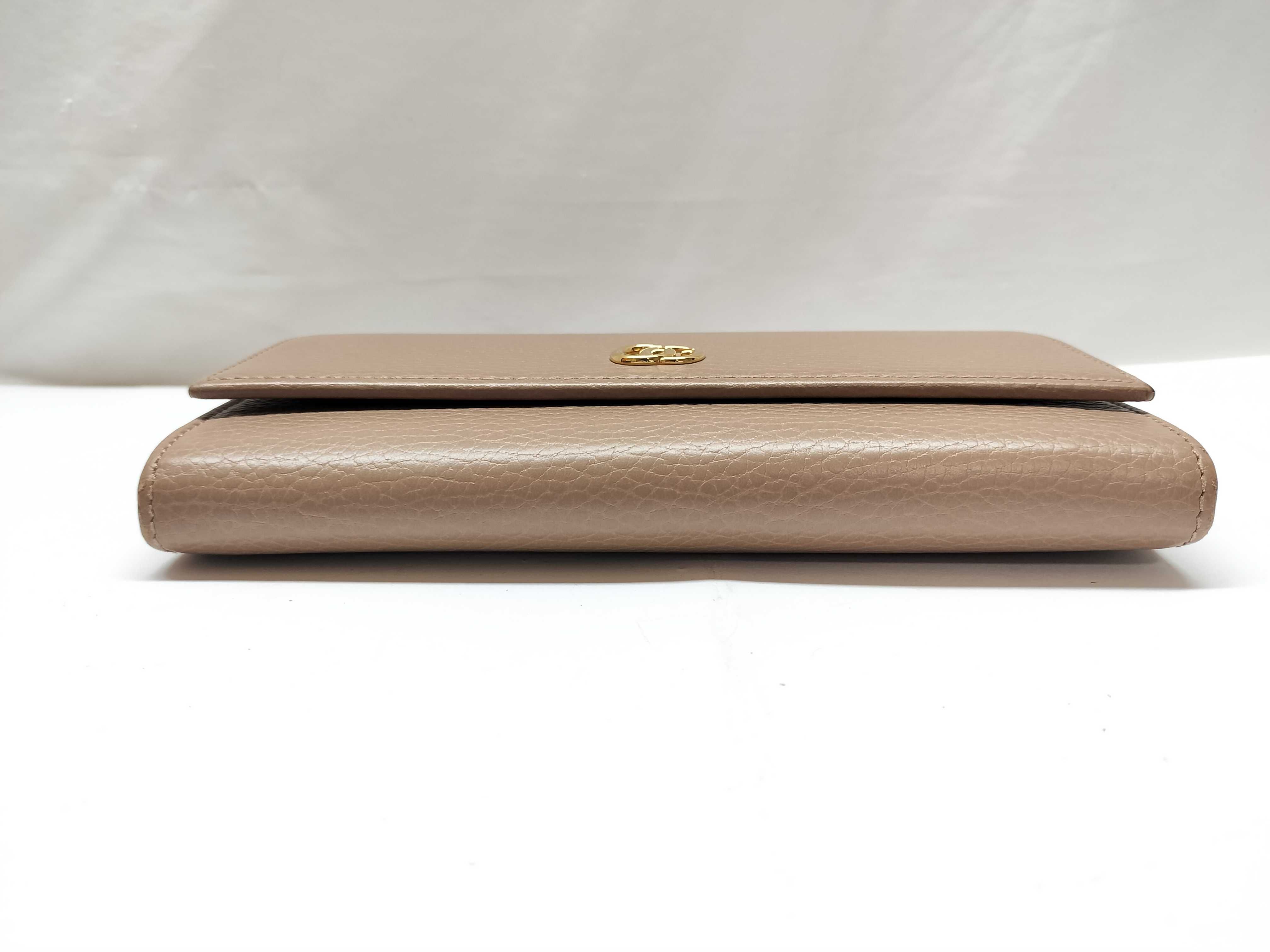 Long Wallet GG Marmont Leather 456116-520981 Wallet — view 4