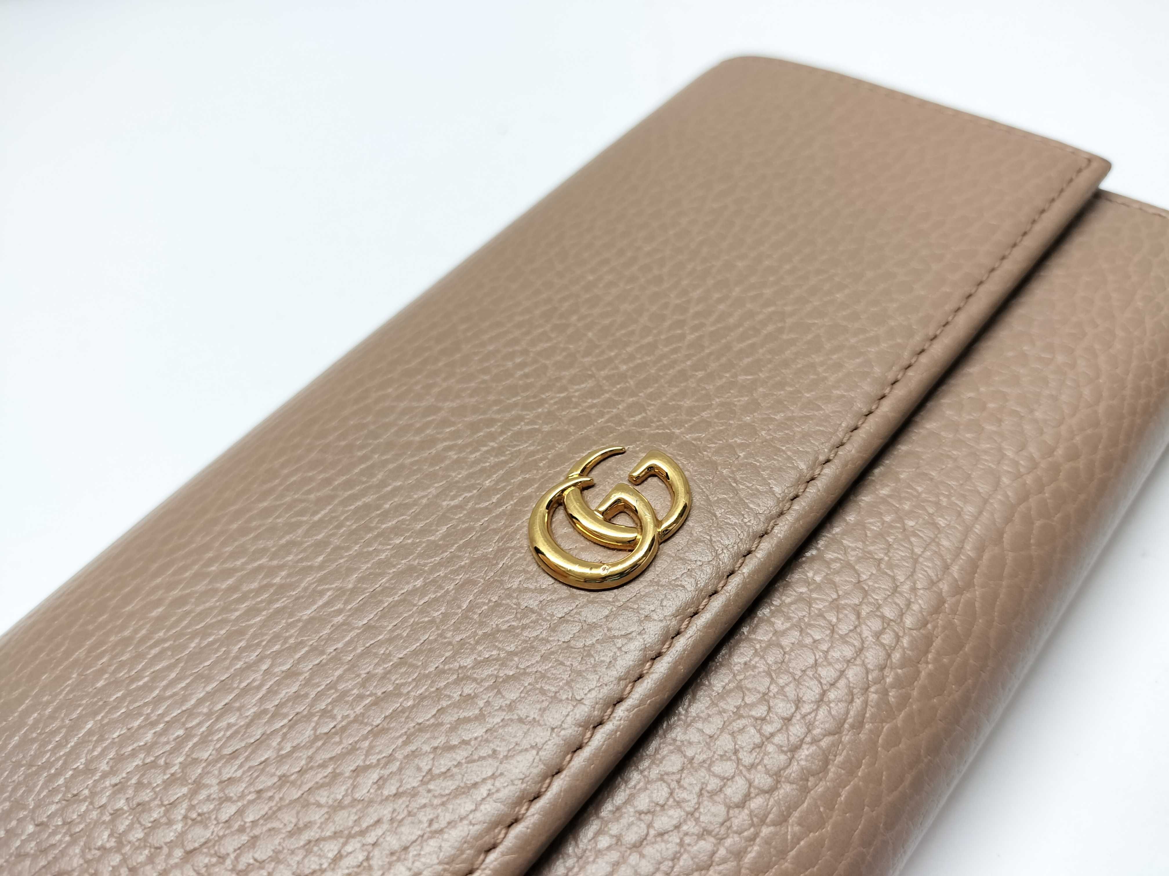 Long Wallet GG Marmont Leather 456116-520981 Wallet — view 7