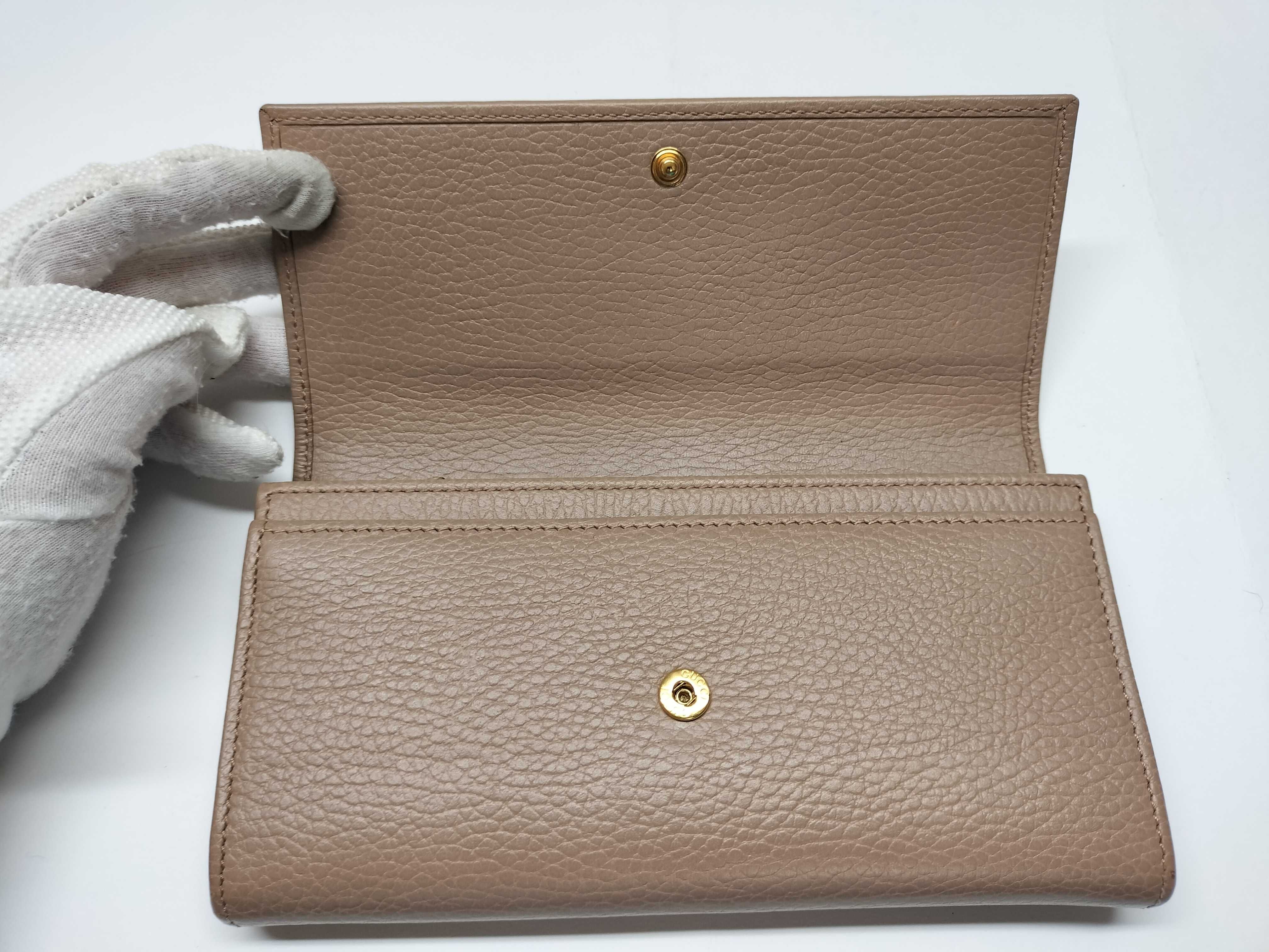 Long Wallet GG Marmont Leather 456116-520981 Wallet — view 8