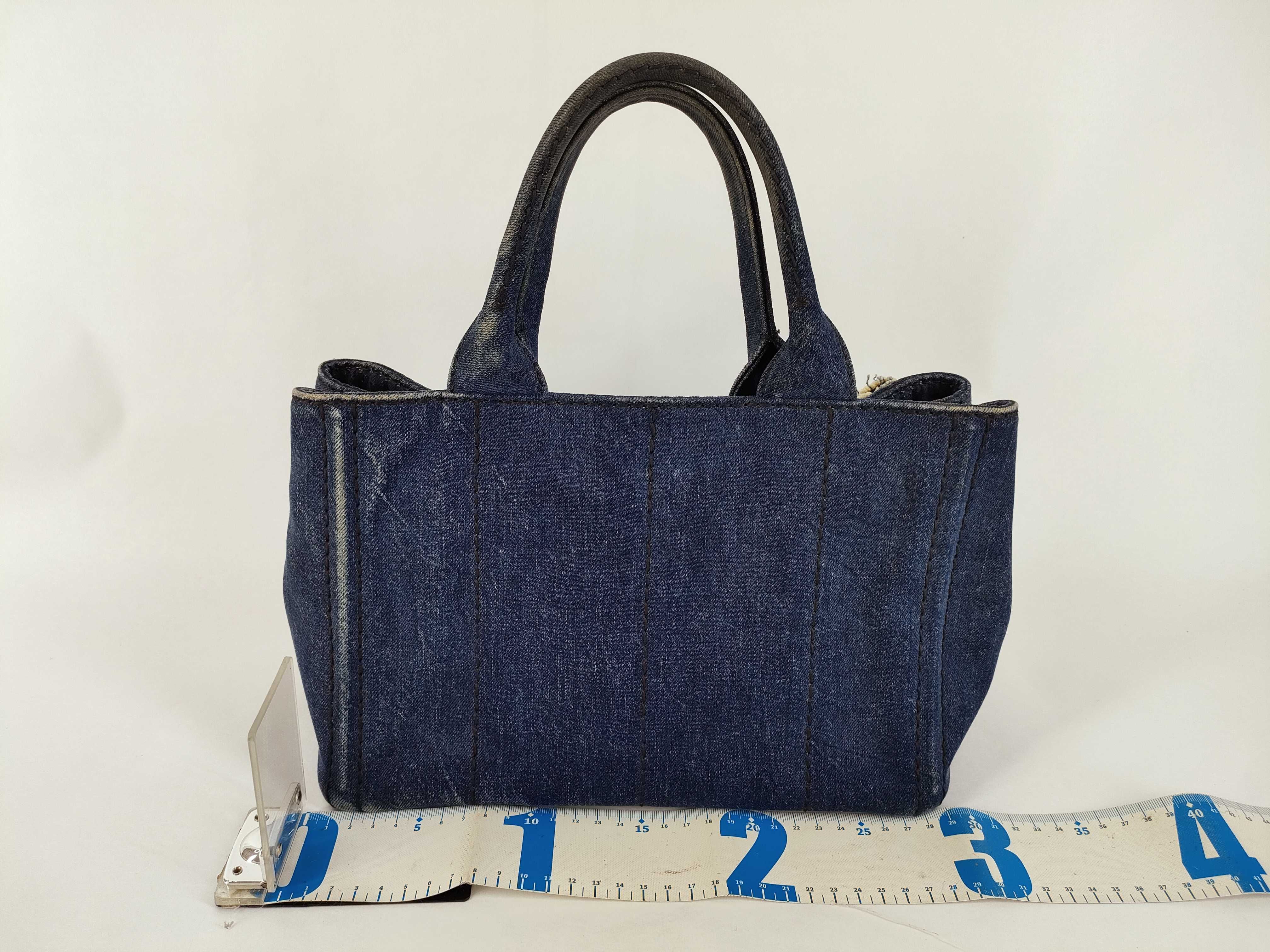 Denim Canapa 1BG439 Blue Strap Handbag — view 2
