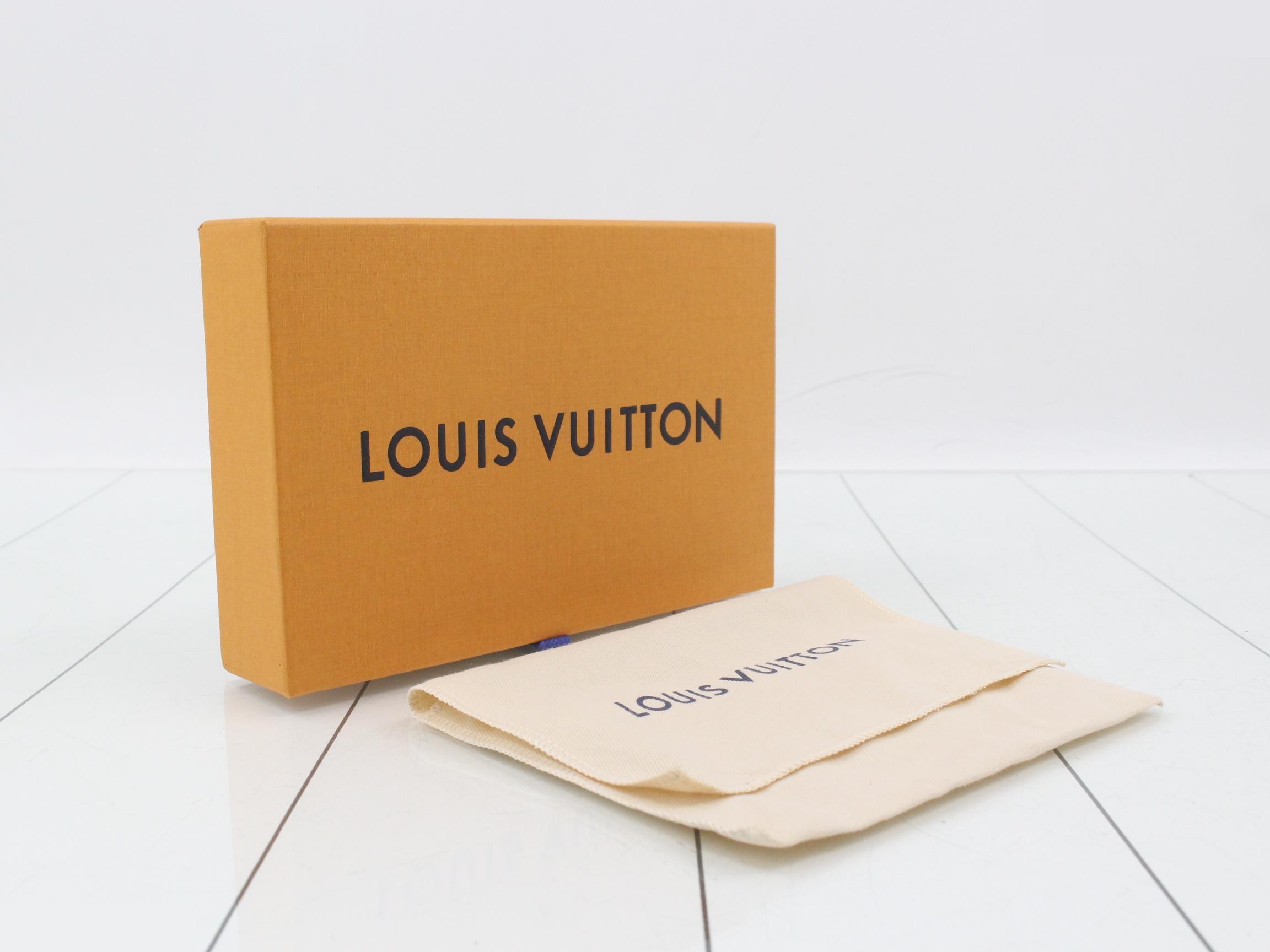 Monogram Jacquard Portefeuille Lou, Unused, Multicolor — view 5