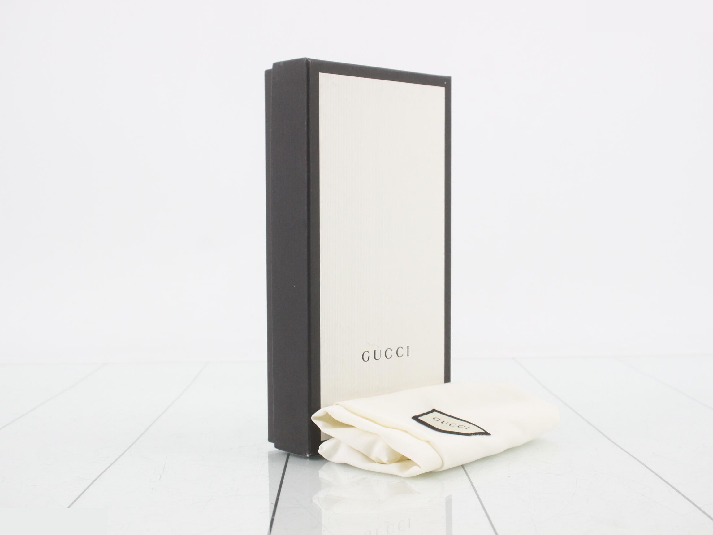 Zip-around wallet, GG Supreme, Angry Cat embroidery — view 5