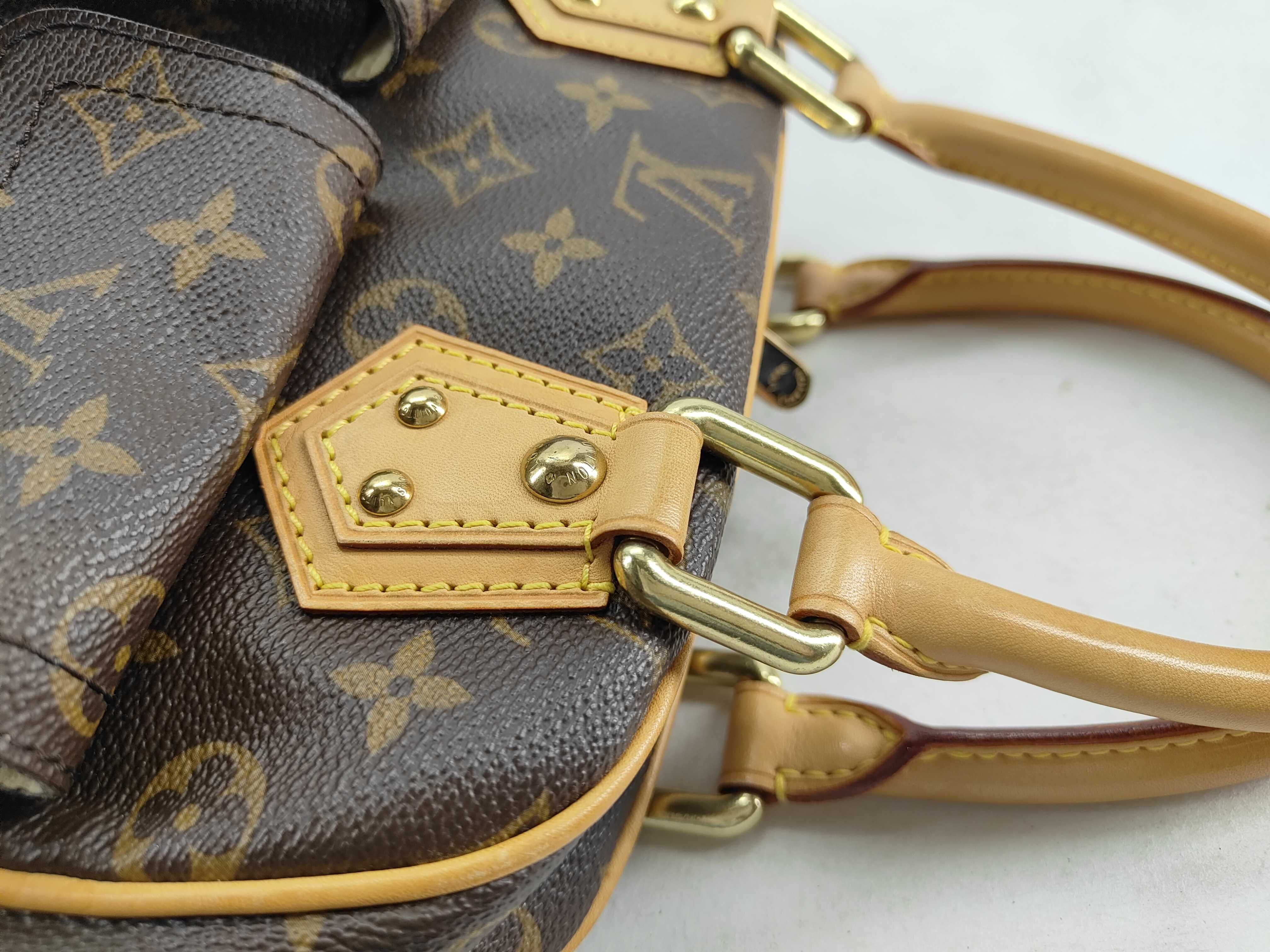 Monogram DU-Monogram Manhattan PM M40026 VI1087 Handbag — view 7